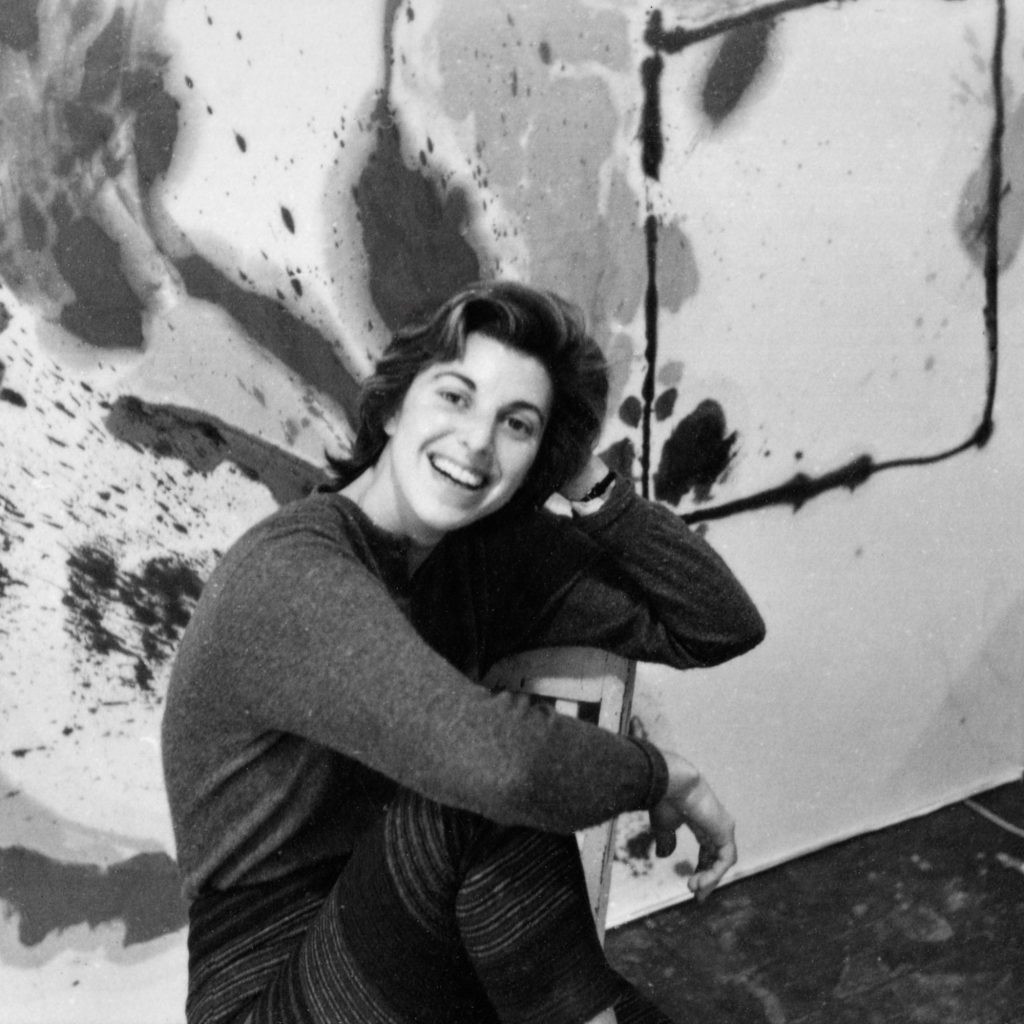 Artist Helen Frankenthaler for the Guggenheim Balboa via 360 MAGAZINE.