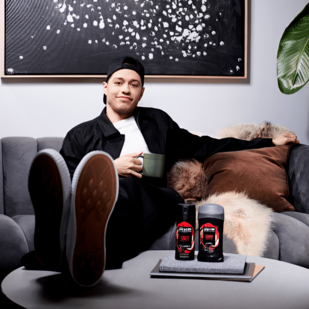 Pete Davidson and Axe Instagram Takeover on 5/1 at 4pm EST via 360 MAGAZINE.
