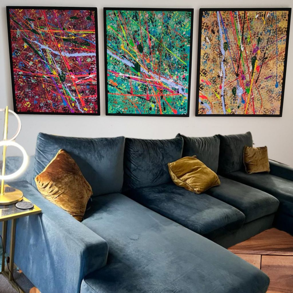 Art prints story with original art by Vaughn Lowery via 360 MAGAZINE.