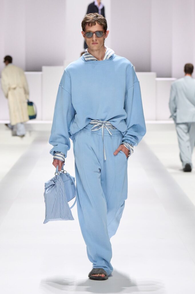 DOLCE&GABBANA MEN’S SS26 - PYJAMA BOYS via Vaughn Lowery's 360 MAGAZINE. 