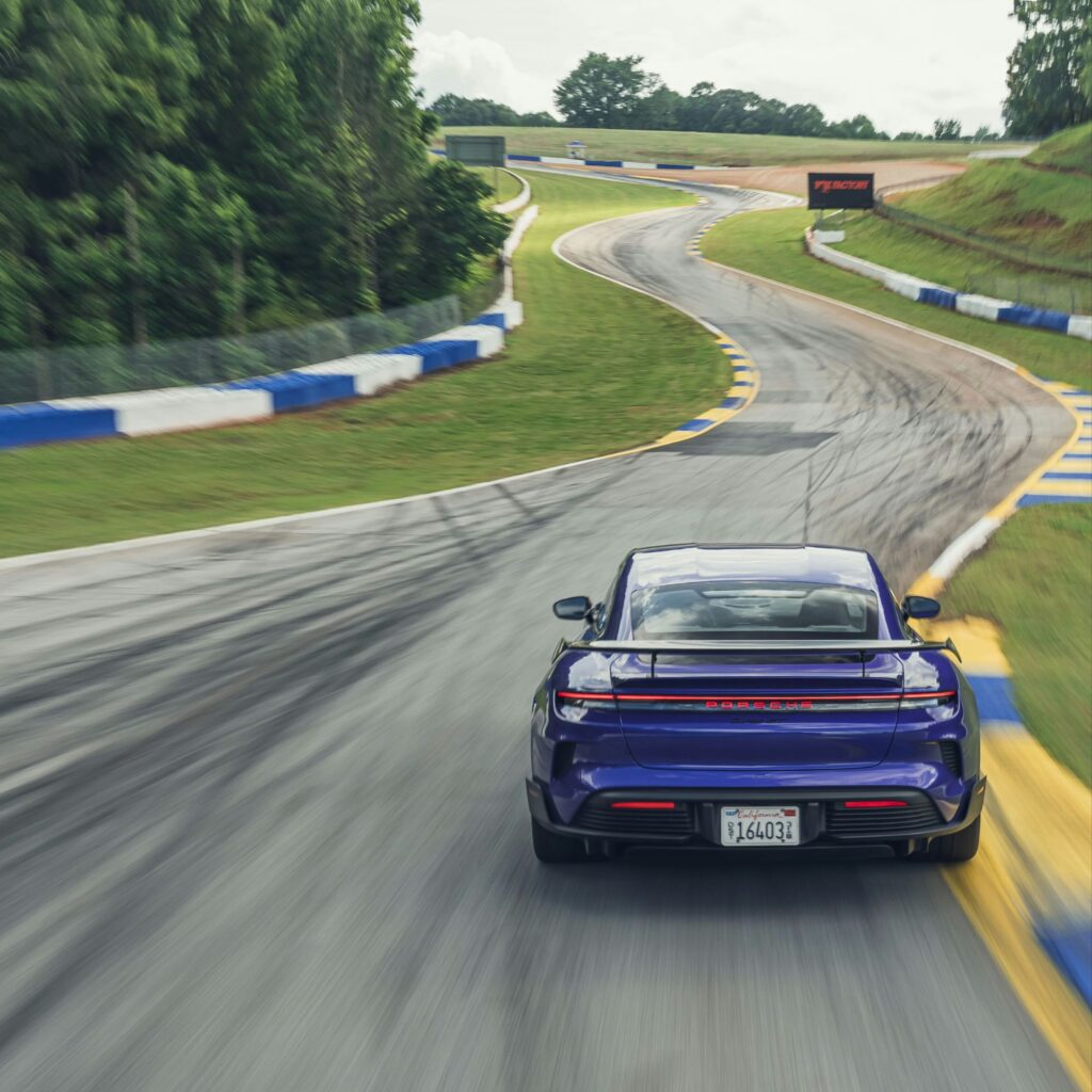 The Taycan Turbo GT eclipses the record set by the Taycan Turbo S over four years ago at Road Atlanta via 360 MAGAZINE.