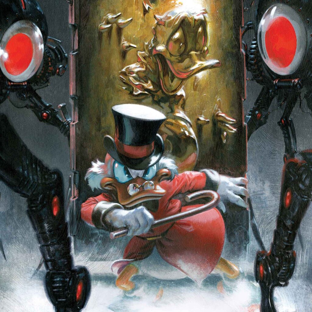 Uncle Scrooge from Marvel Comics via 360 MAGAZINE.