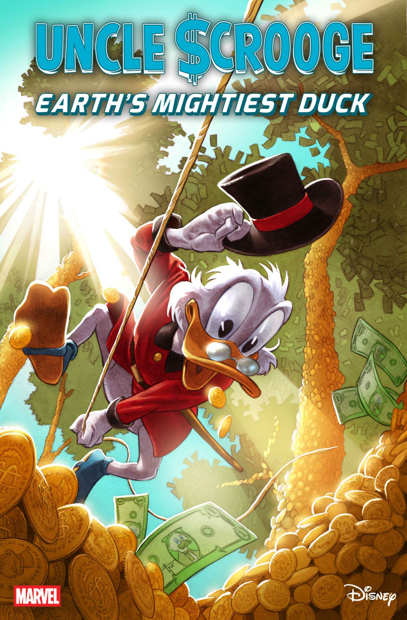 Uncle Scrooge from Marvel Comics via 360 MAGAZINE. 