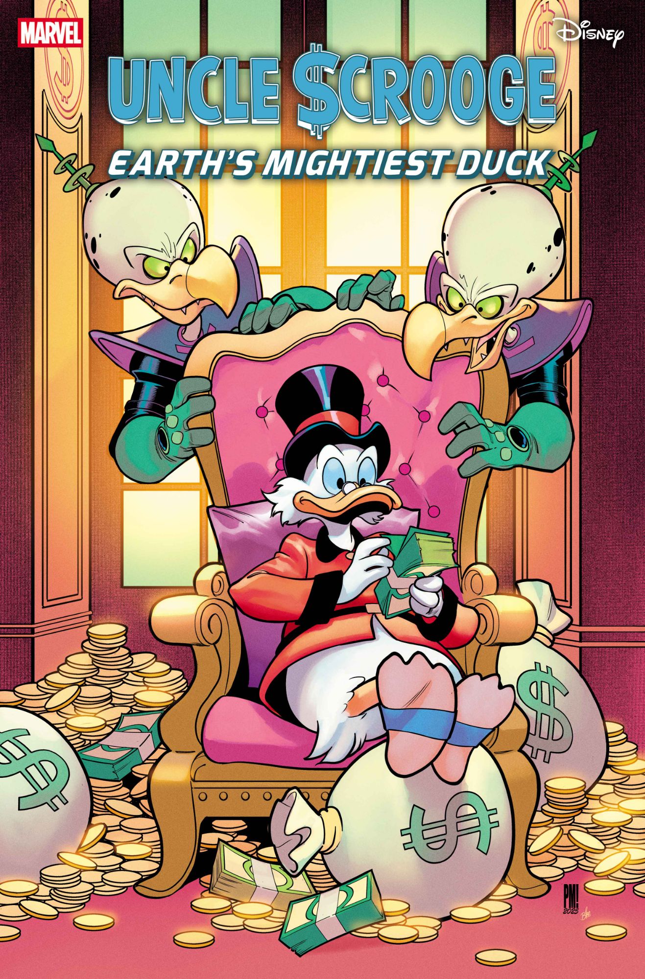 Uncle Scrooge from Marvel Comics via 360 MAGAZINE. 