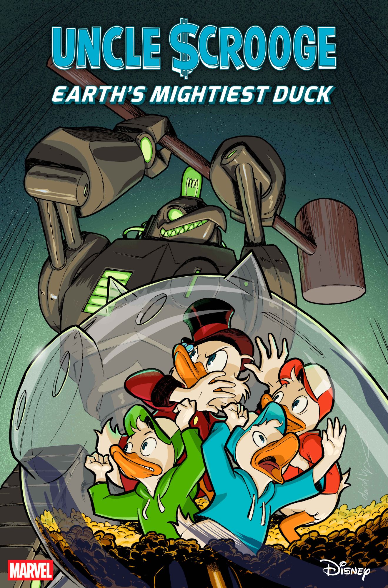 Uncle Scrooge from Marvel Comics via 360 MAGAZINE. 