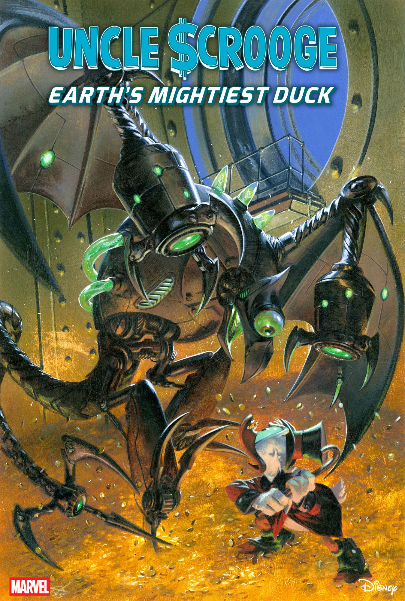 Uncle Scrooge from Marvel Comics via 360 MAGAZINE. 