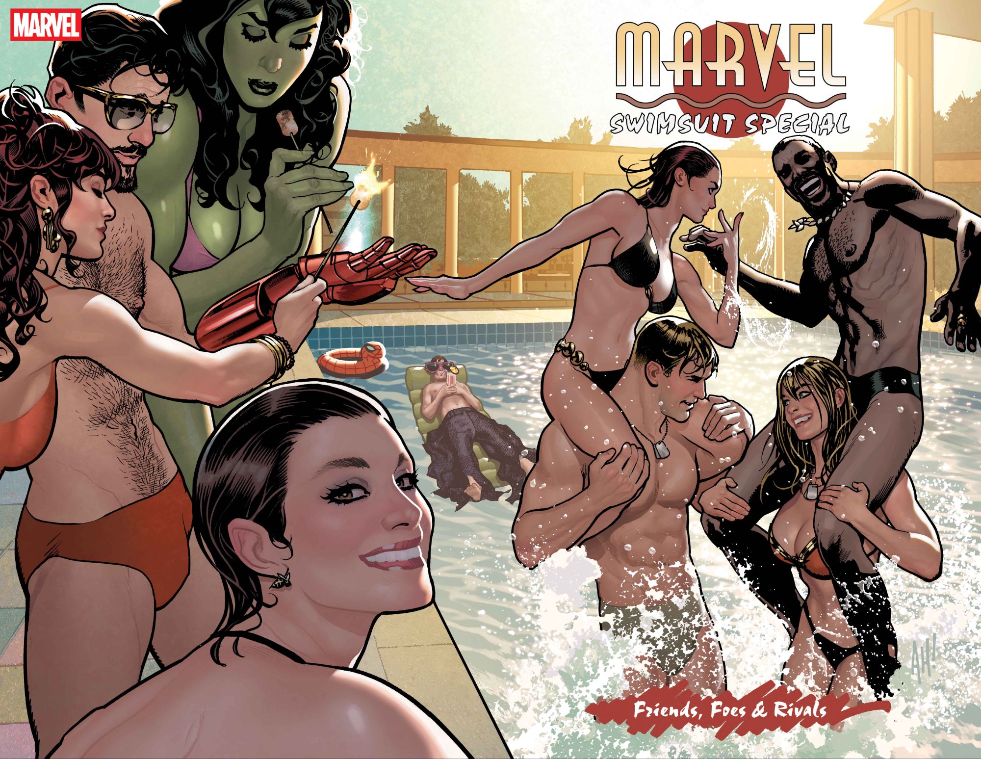 The Marvel Swimsuit Special via Vaughn Lowery's 360 MAGAZINE. 