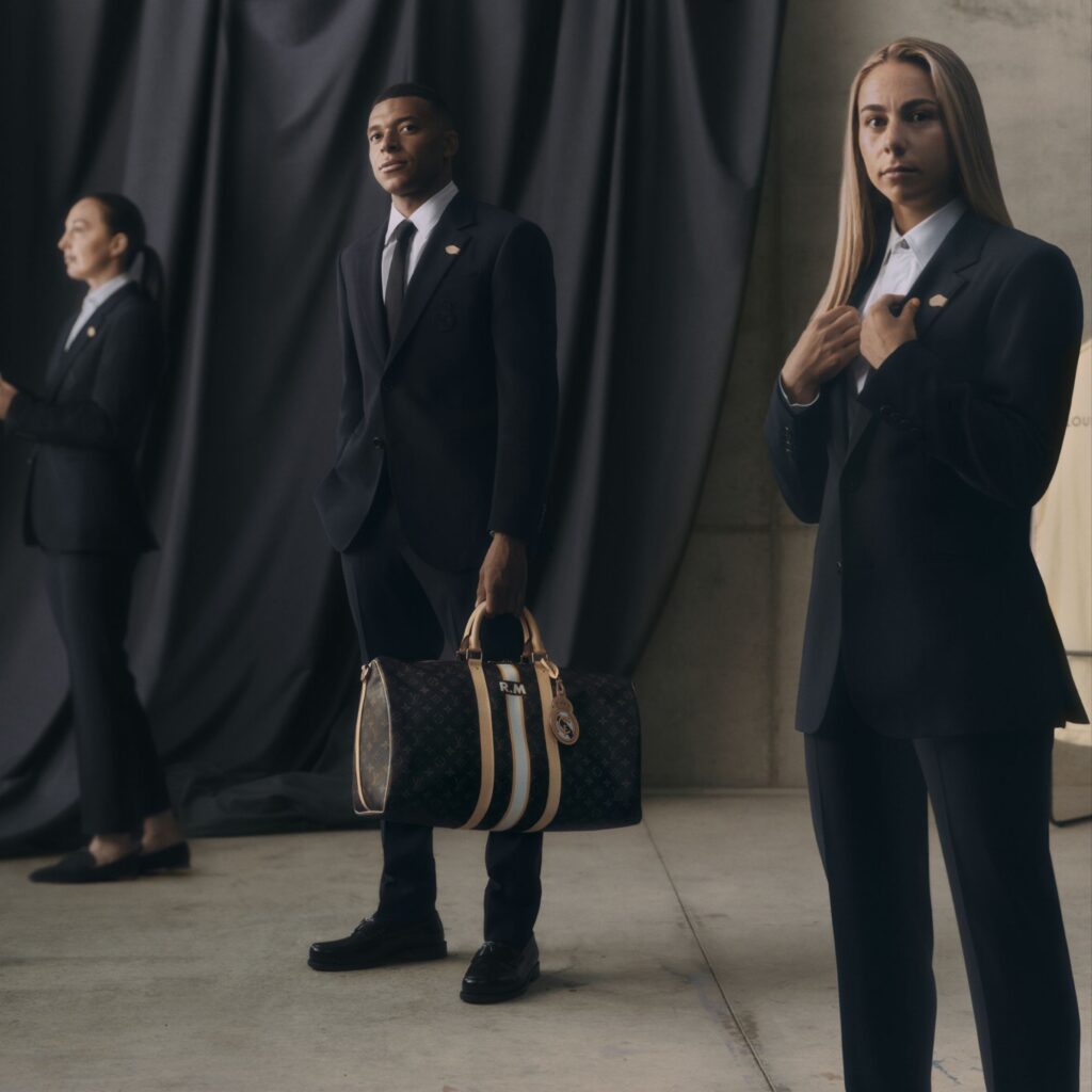 LOUIS VUITTON BECOMES OFFICIAL PARTNER OF REAL MADRID AND UNVEILS EXCLUSIVE OUTFITS FOR THE MEN'S AND WOMEN'S FOOTBALL TEAMS, AS WELL AS THE MEN'S BASKETBALL TEAM via 360 MAGAZINE. 