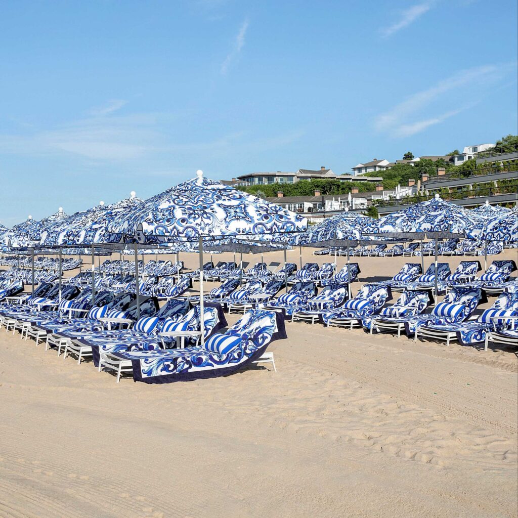 Dolce&Gabbana + Gurney’s Montauk Resort & Seawater Spa in the Hamptons via 360 MAGAZINE. 