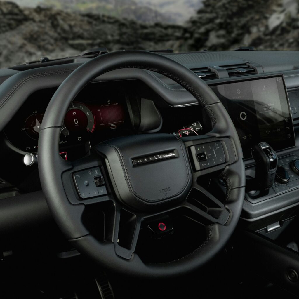 DEFENDER OCTA BLACK: THE TOUGH LUXURY 4X4 ROCK STAR via 360 MAGAZINE.