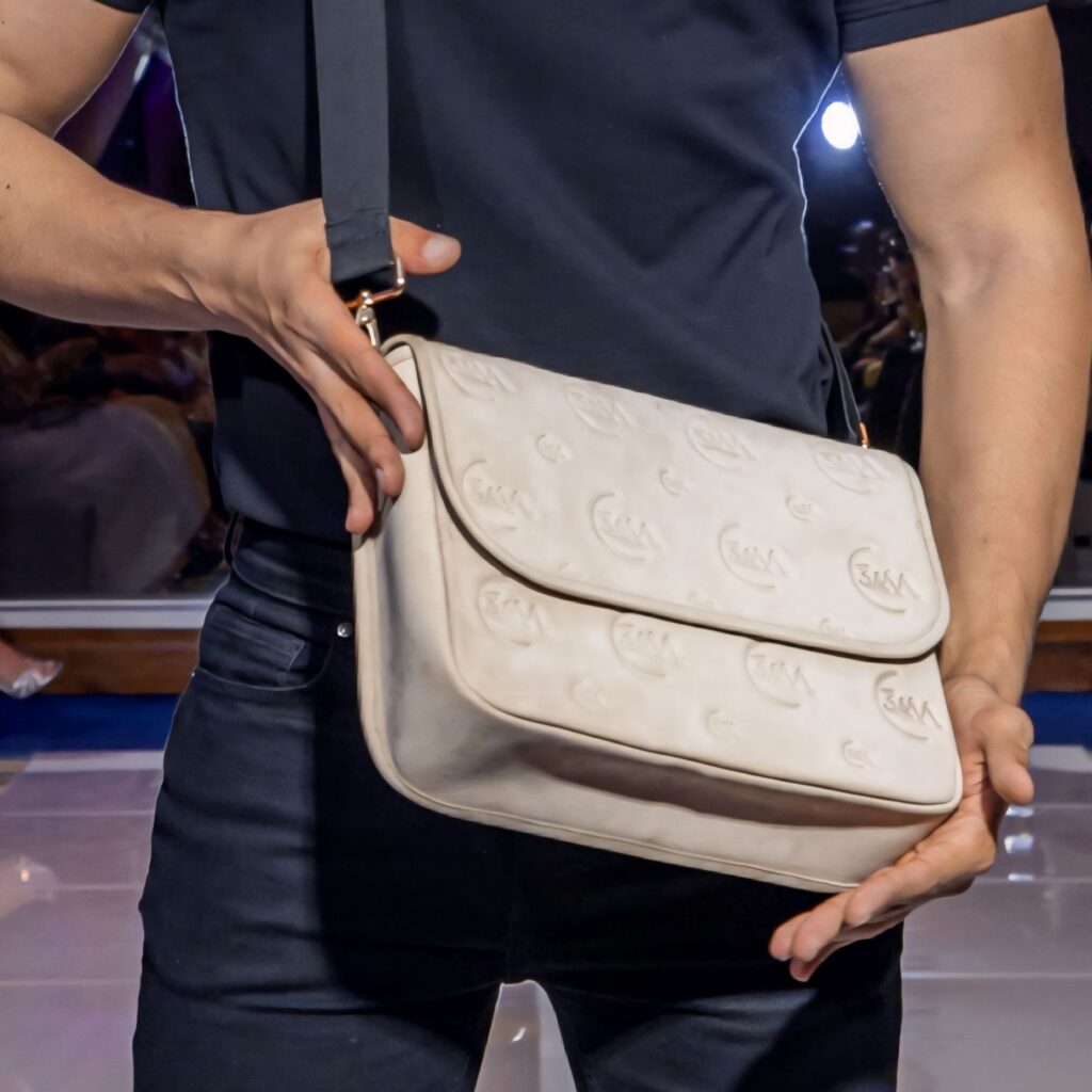 Jared Hall of 3AM Luxury premium handbags inside Vaughn Lowery's 360 MAGAZINE. 