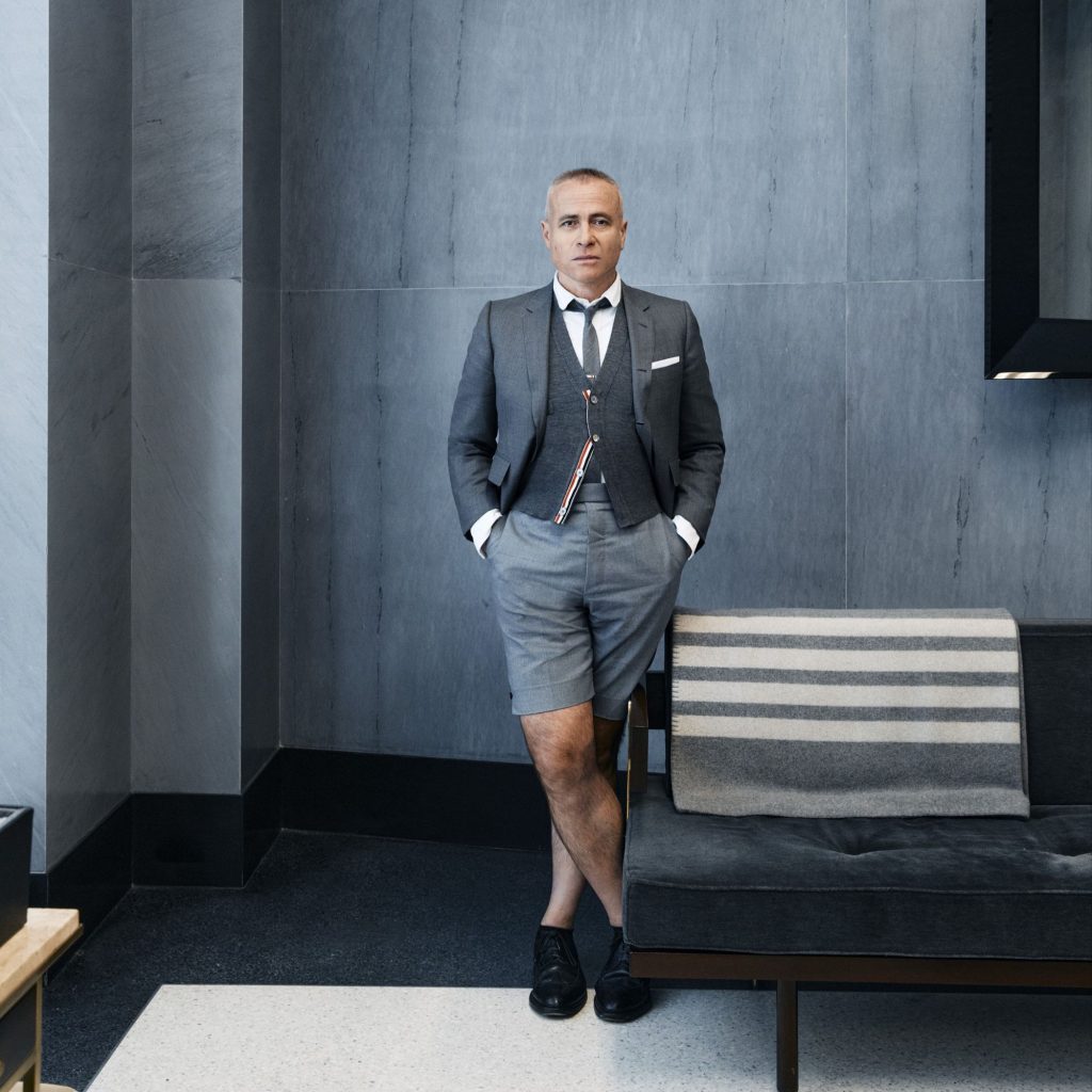 Thom browne nominated for Elton John AIDS FOUNDATION award via 360 Magazine.