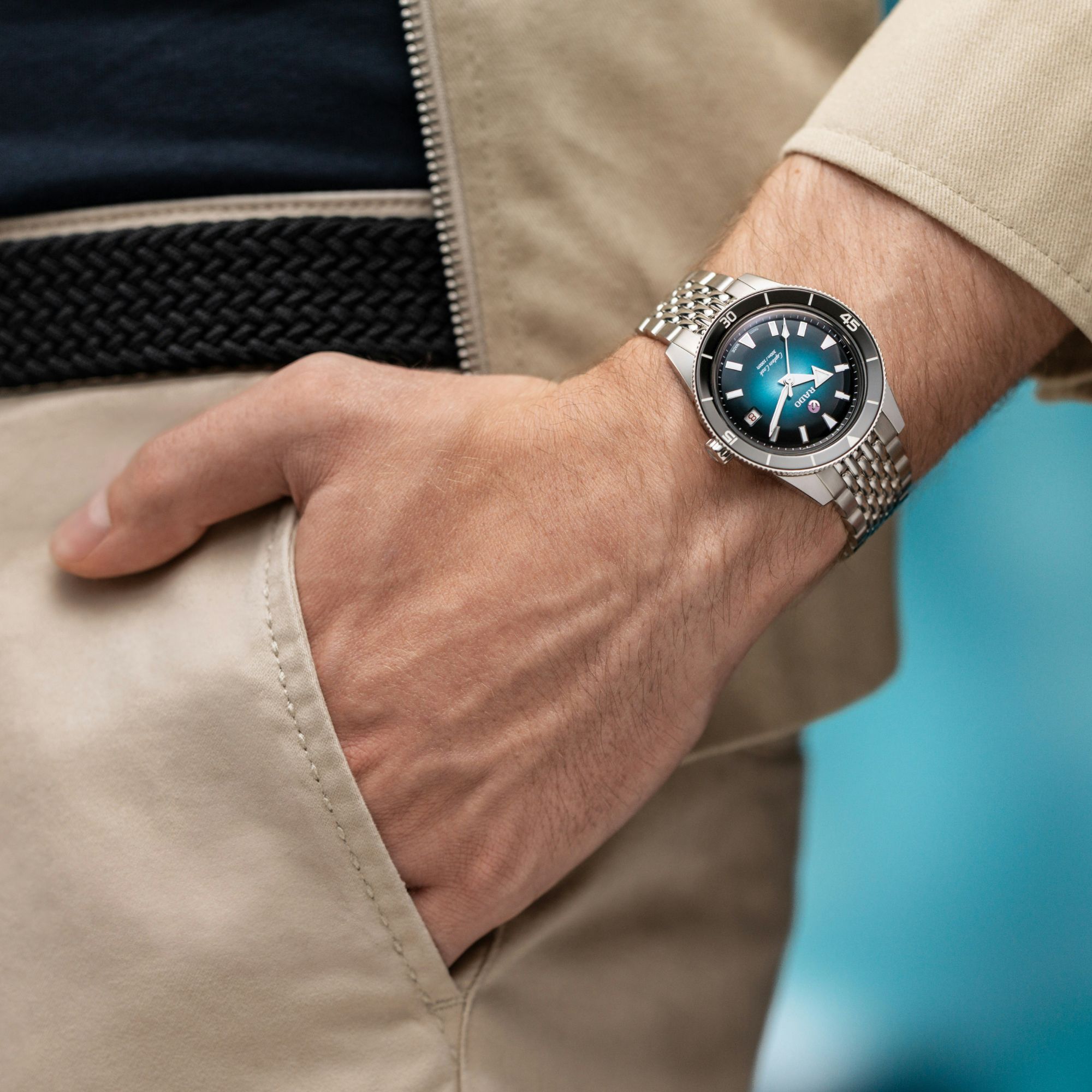 Rado Captain Cook watches via 360 MAGAZINE.