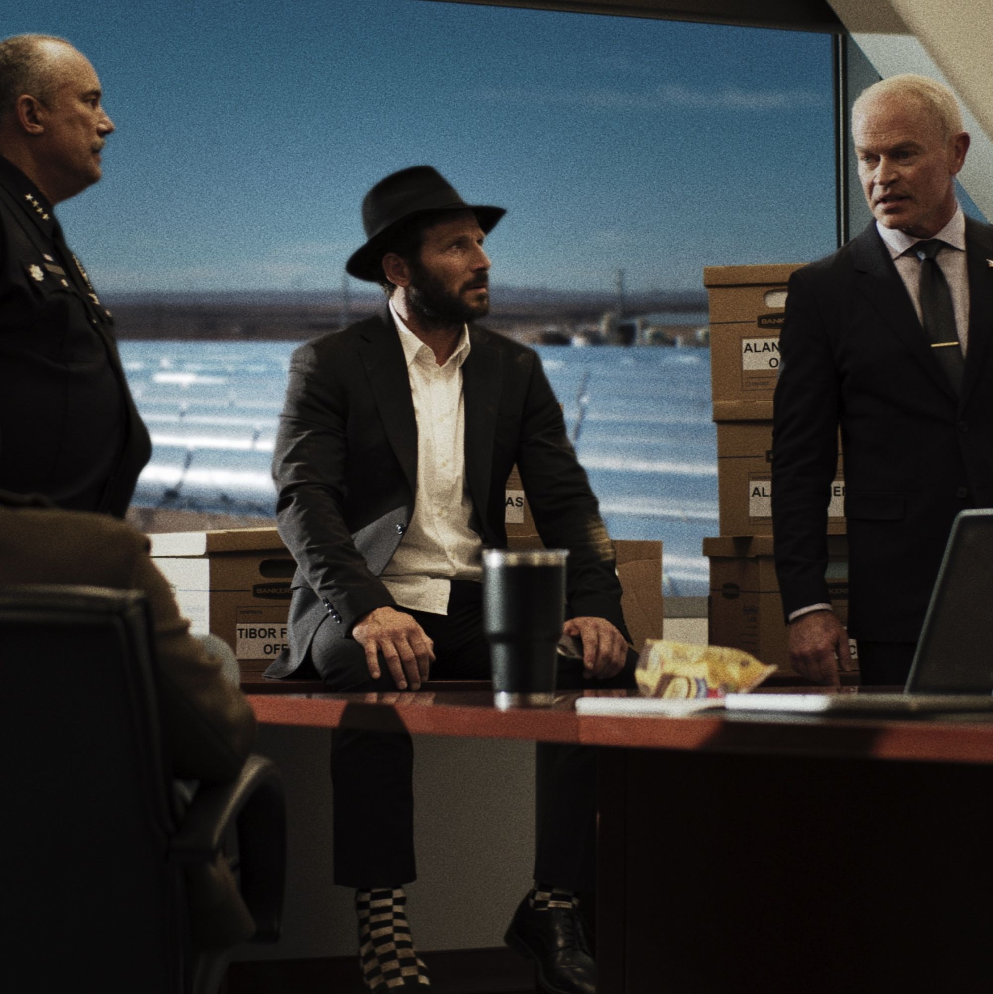 Neal McDonough, Christopher Lloyd, Dermot Mulroney, Mark Feuerstein star in Fathom Entertainment's Guns & Moses Nationwide Re-release on 9/7 via 360 MAGAZINE. 