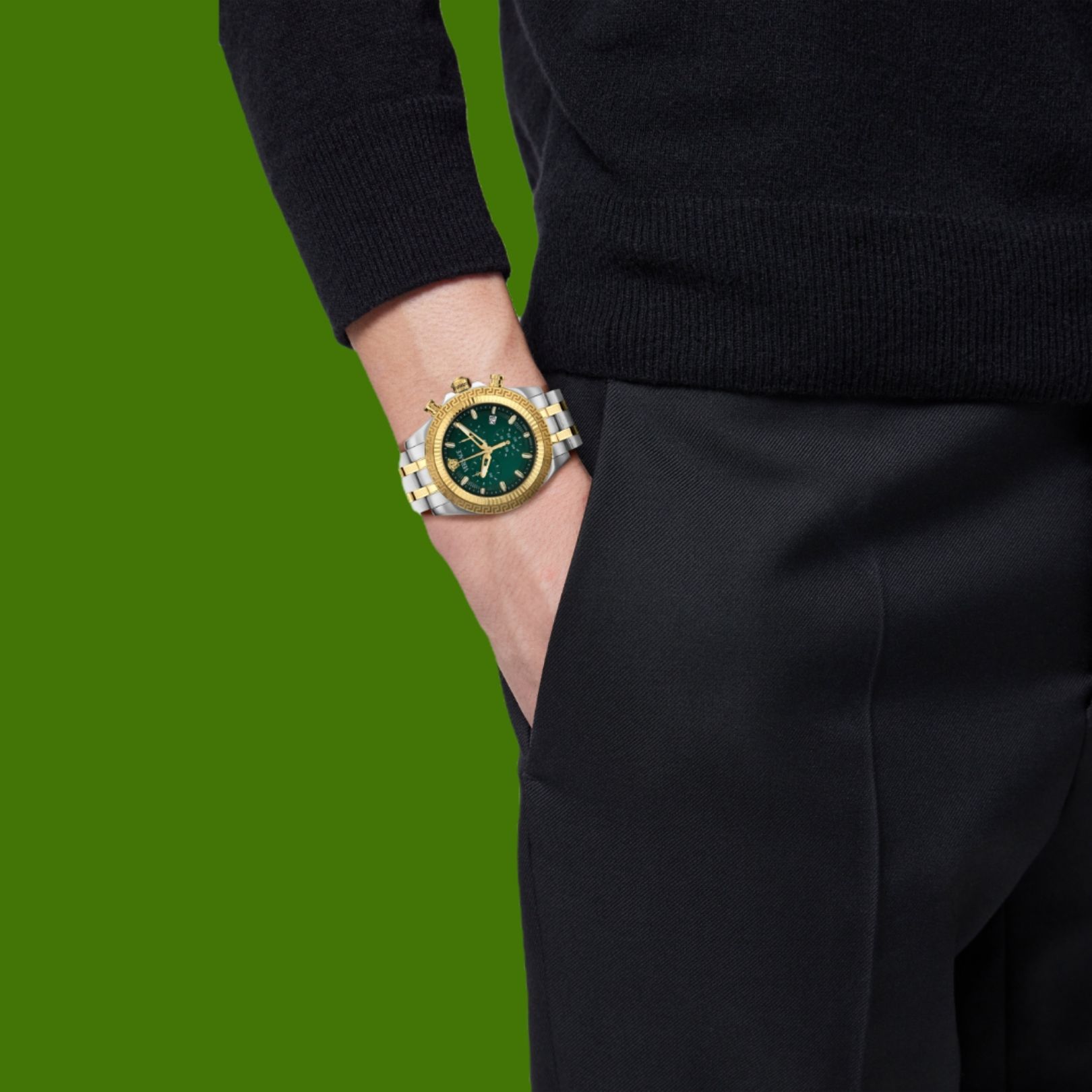 Versace Fornax timepieces via 360 MAGAZINE.