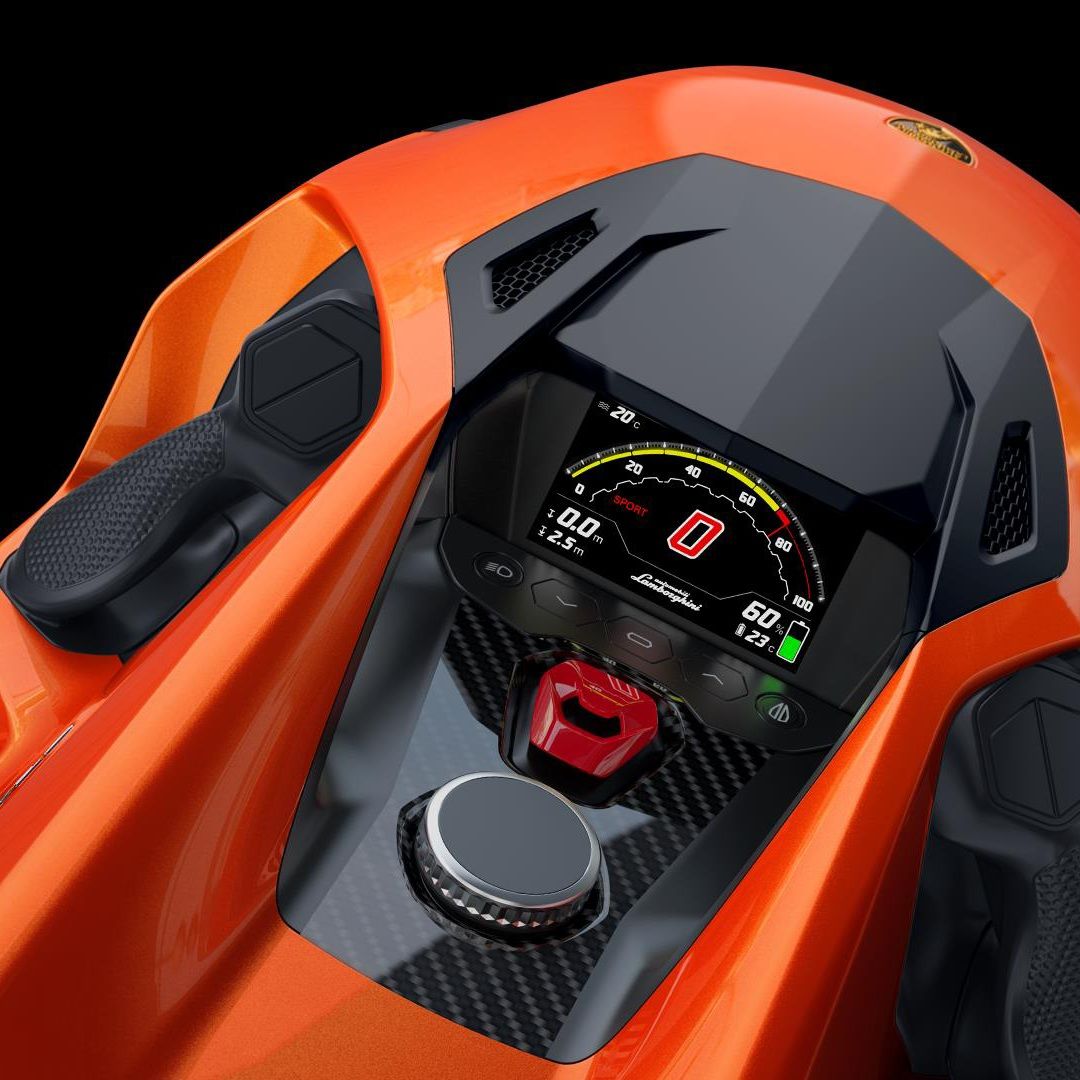 Unleashing power on water: the ultimate SEABOB for Automobili Lamborghini by CAYAGO AG via 360 MAGAZINE.