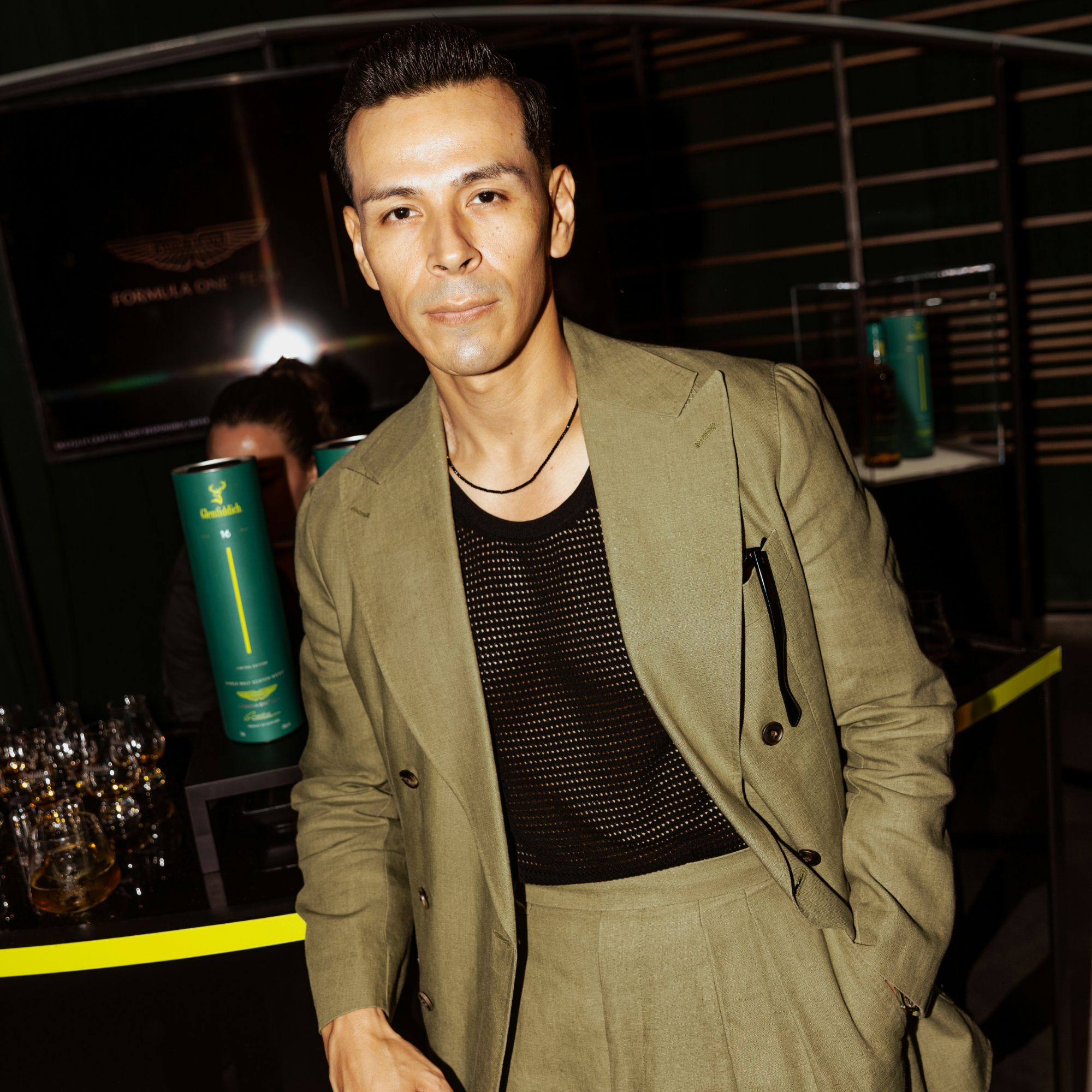 PHOTOS from Aston Martin Formula One™ Team x Glenfiddich Grand Central Activation + VIP Reception via Vaughn Lowery's 360 Magazine. 