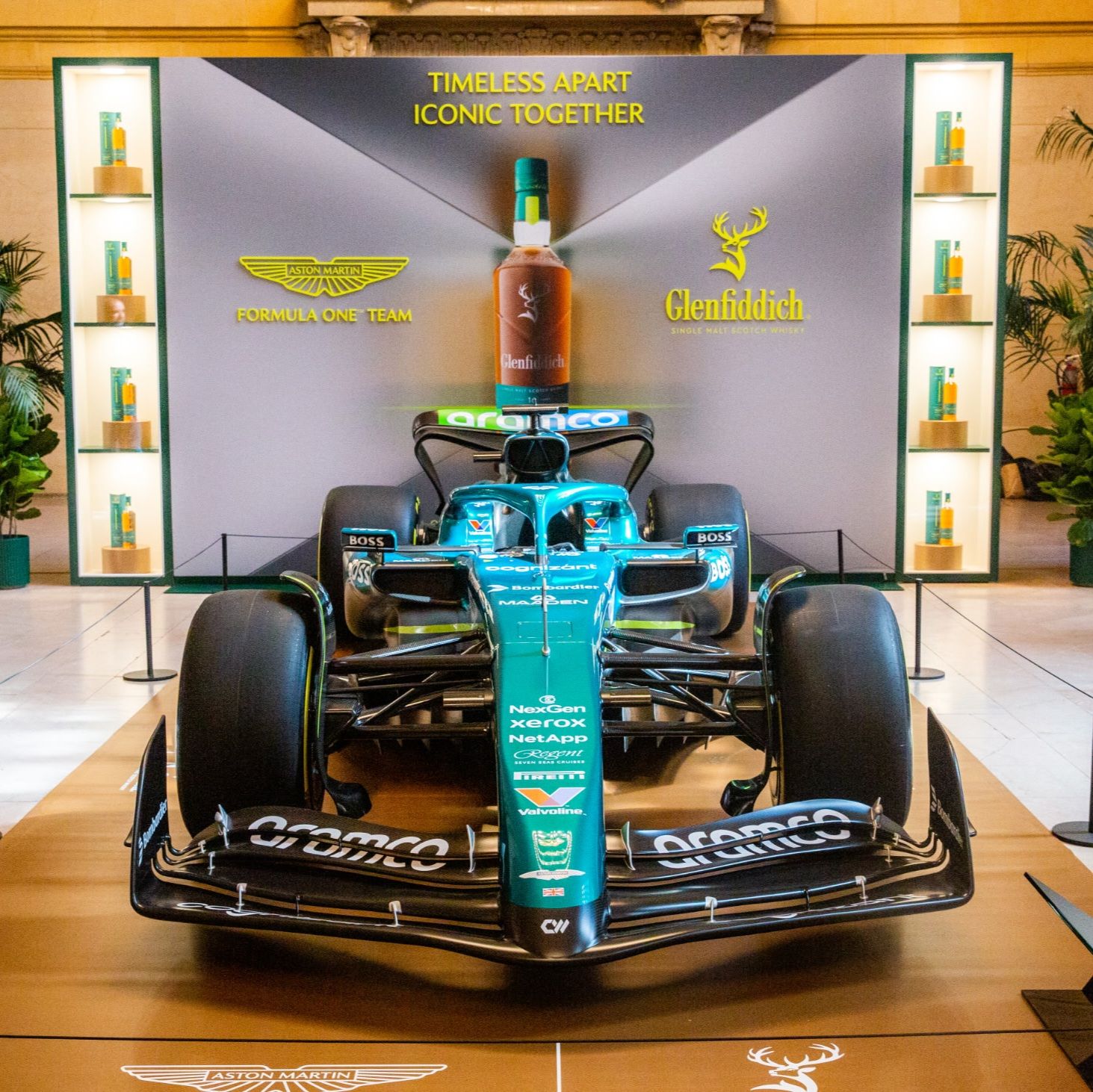PHOTOS from Aston Martin Formula One™ Team x Glenfiddich Grand Central Activation + VIP Reception via Vaughn Lowery's 360 Magazine. 