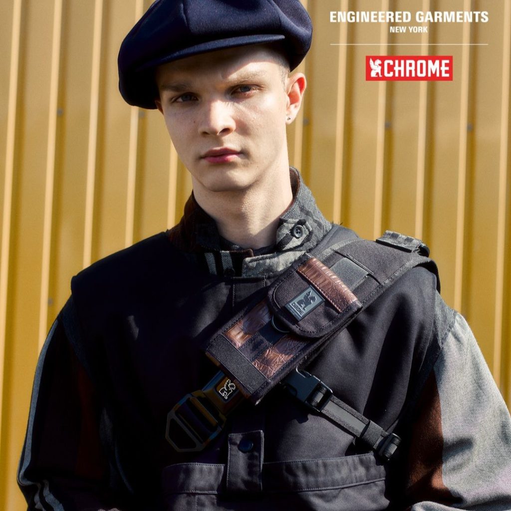Engineered Garments + Chrome – CITIZEN 24L via Vaughn Lowery's 360 MAGAZINE. 