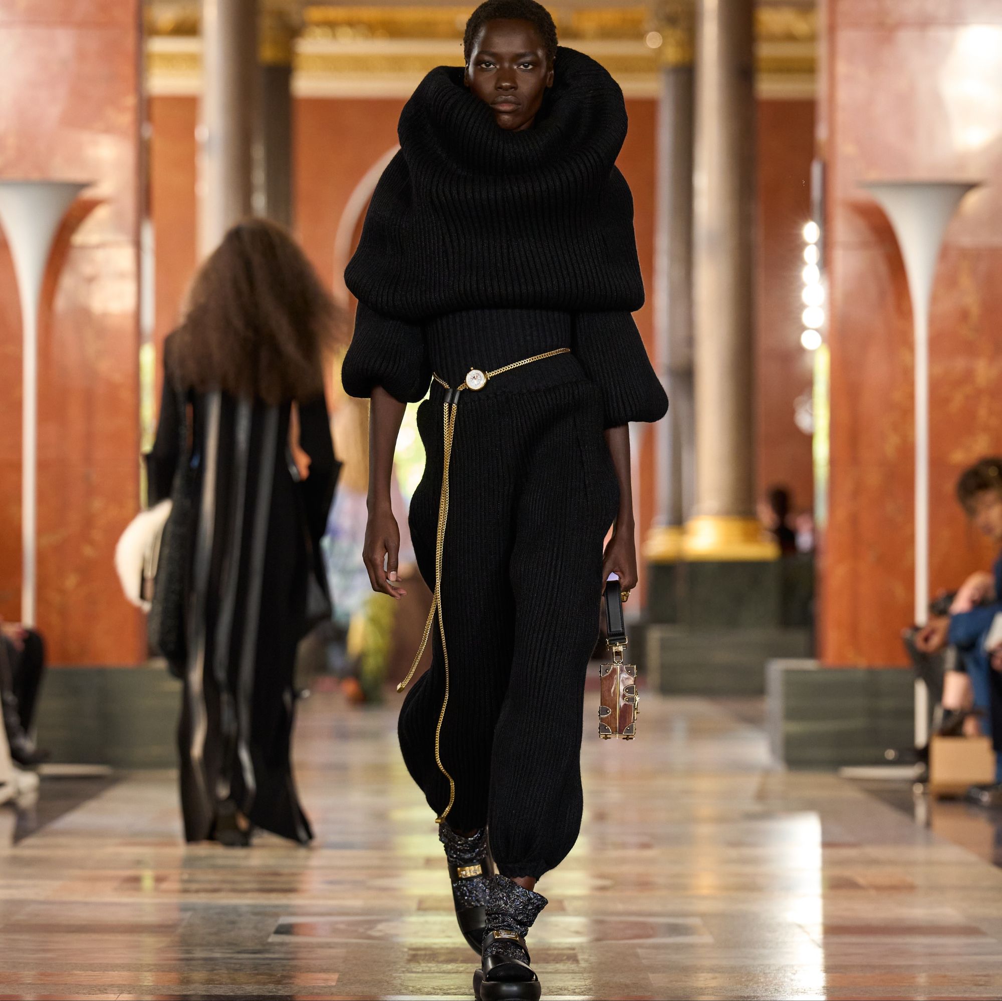 Zendaya, Lisa of Blackpink, Emma Stone, and Jaden Smith were in attendance at the Louis Vuitton Women’s Spring-Summer 2026 Collection at Paris Fashion Week via Vaughn Lowery's 360 MAGAZINE.