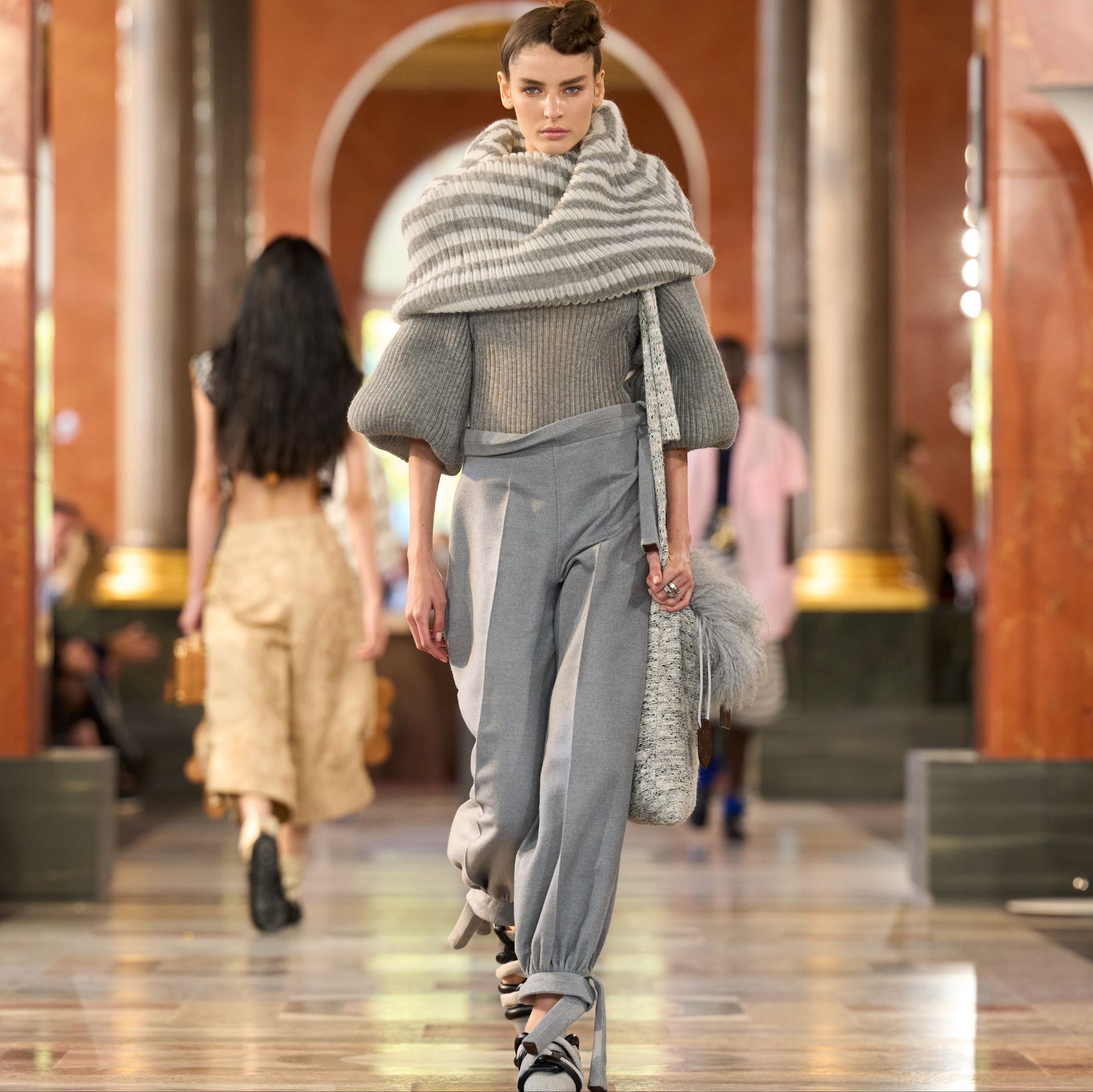 Zendaya, Lisa of Blackpink, Emma Stone, and Jaden Smith were in attendance at the Louis Vuitton Women’s Spring-Summer 2026 Collection at Paris Fashion Week via Vaughn Lowery's 360 MAGAZINE.