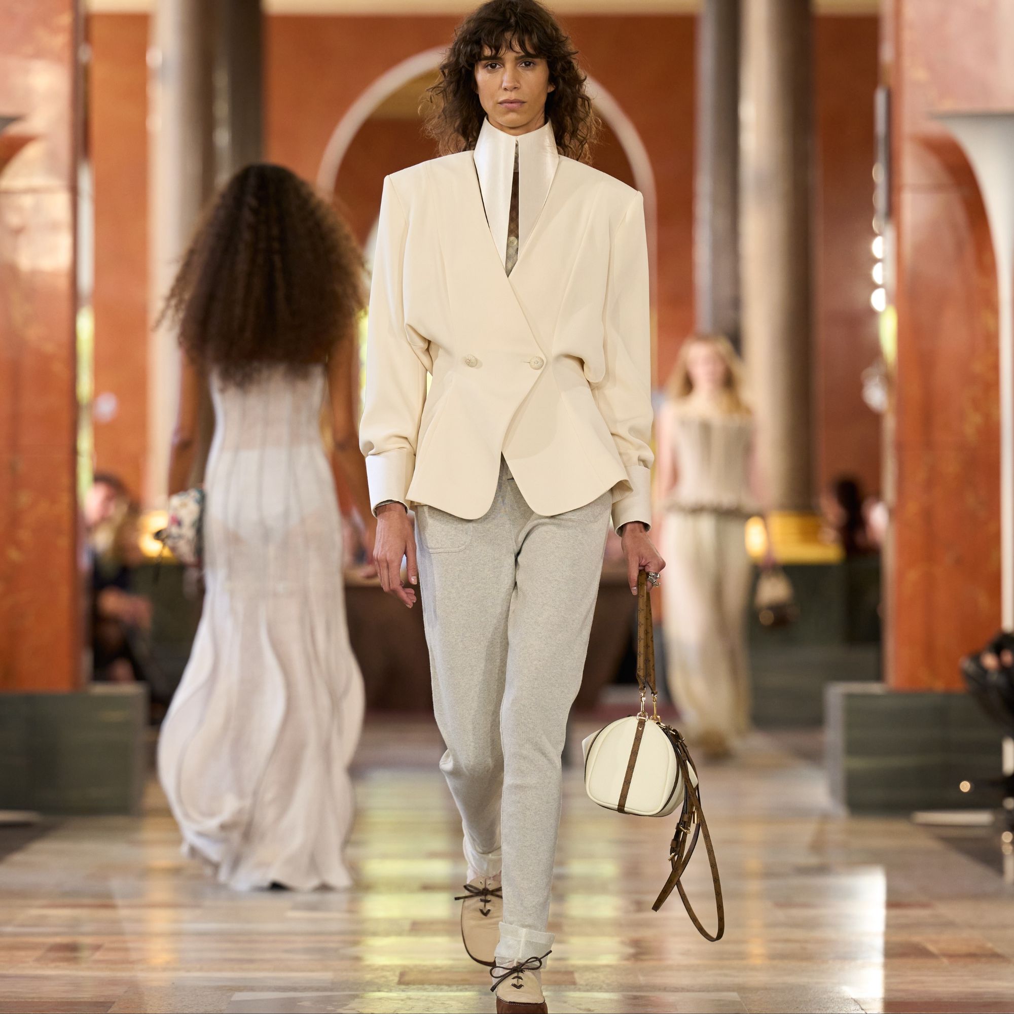 Zendaya, Lisa of Blackpink, Emma Stone, and Jaden Smith were in attendance at the Louis Vuitton Women’s Spring-Summer 2026 Collection at Paris Fashion Week via Vaughn Lowery's 360 MAGAZINE.