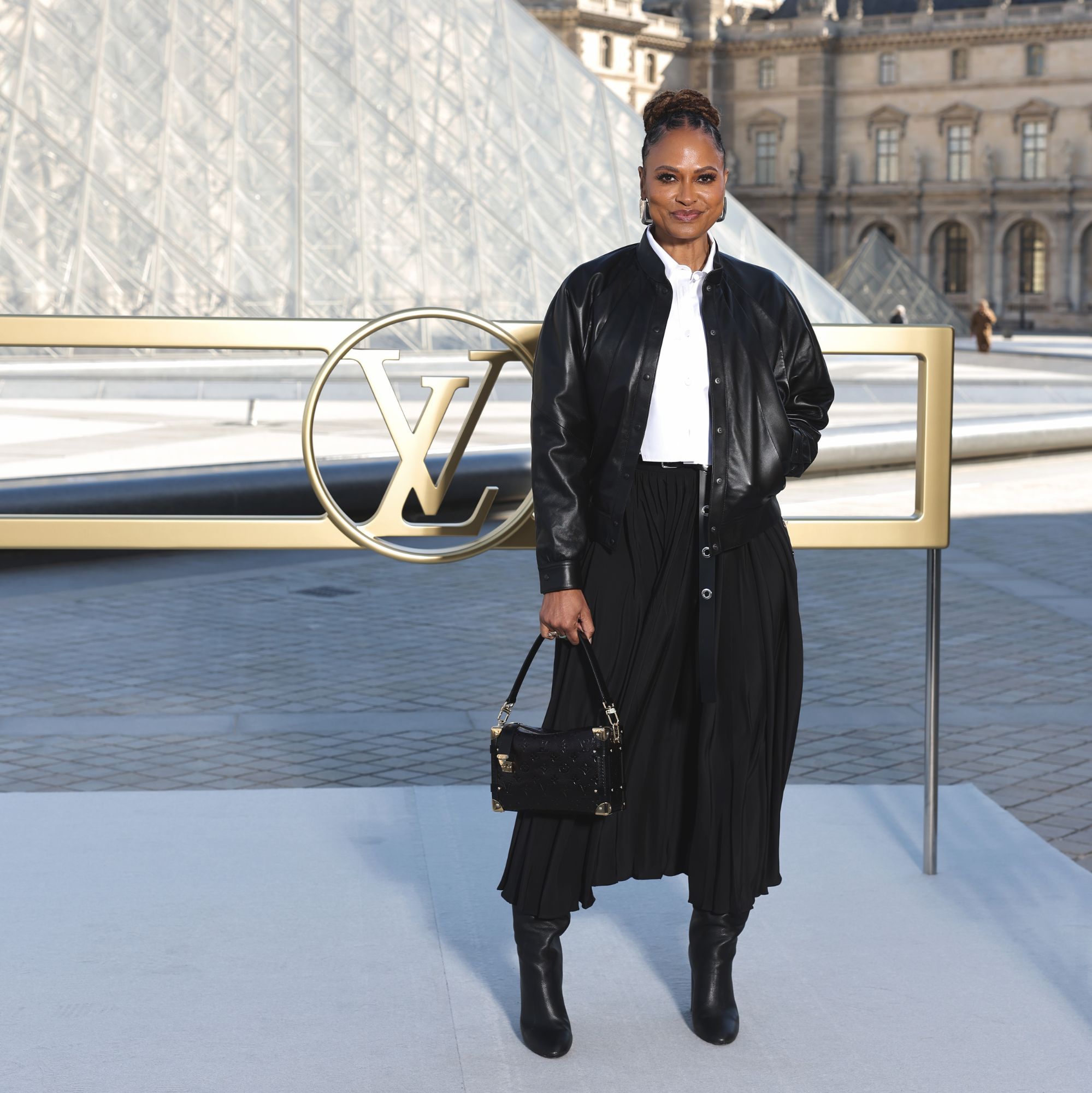Zendaya, Lisa of Blackpink, Emma Stone, and Jaden Smith were in attendance at the Louis Vuitton Women’s Spring-Summer 2026 Collection at Paris Fashion Week via Vaughn Lowery's 360 MAGAZINE.