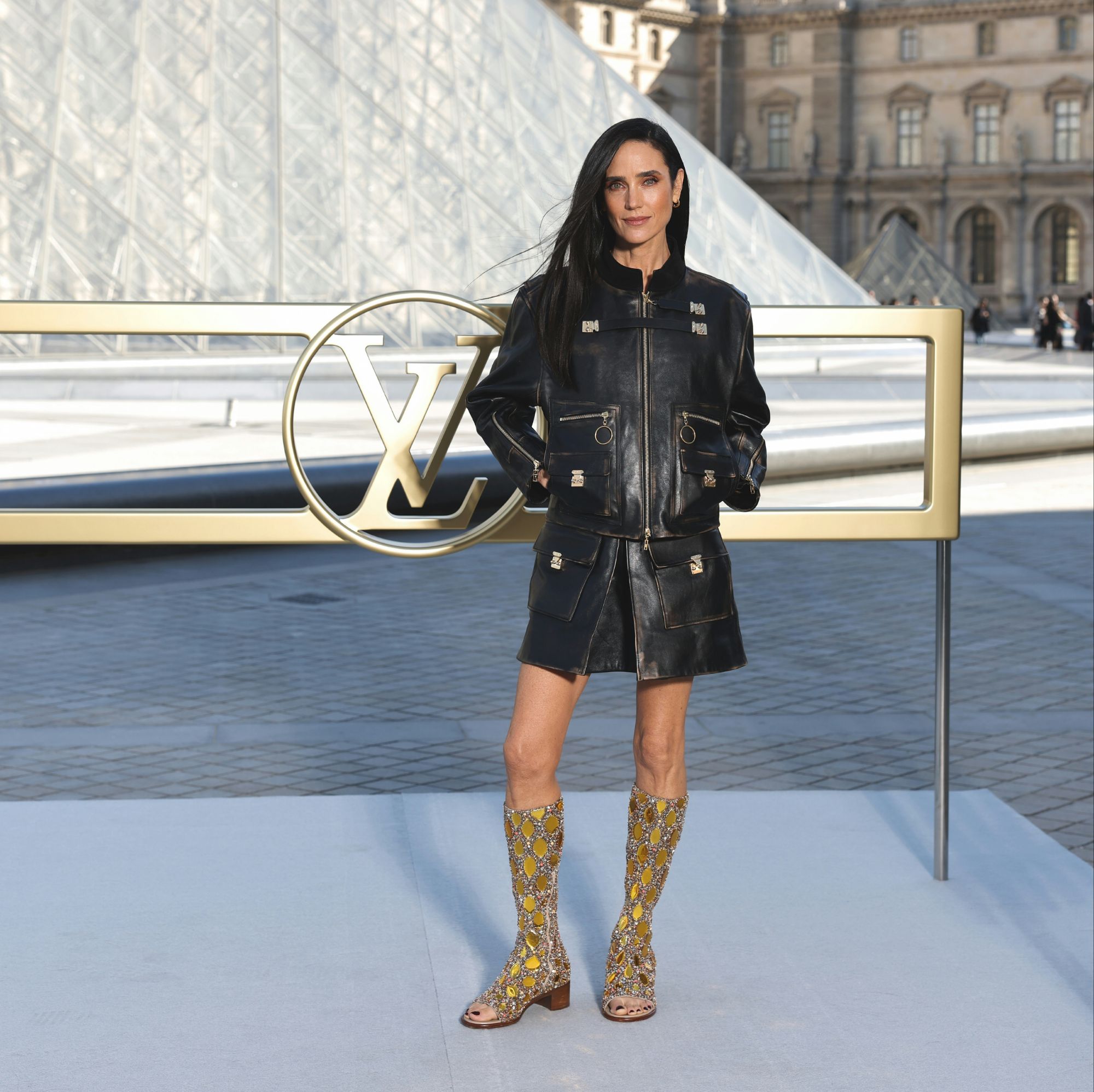 Zendaya, Lisa of Blackpink, Emma Stone, and Jaden Smith were in attendance at the Louis Vuitton Women’s Spring-Summer 2026 Collection at Paris Fashion Week via Vaughn Lowery's 360 MAGAZINE.