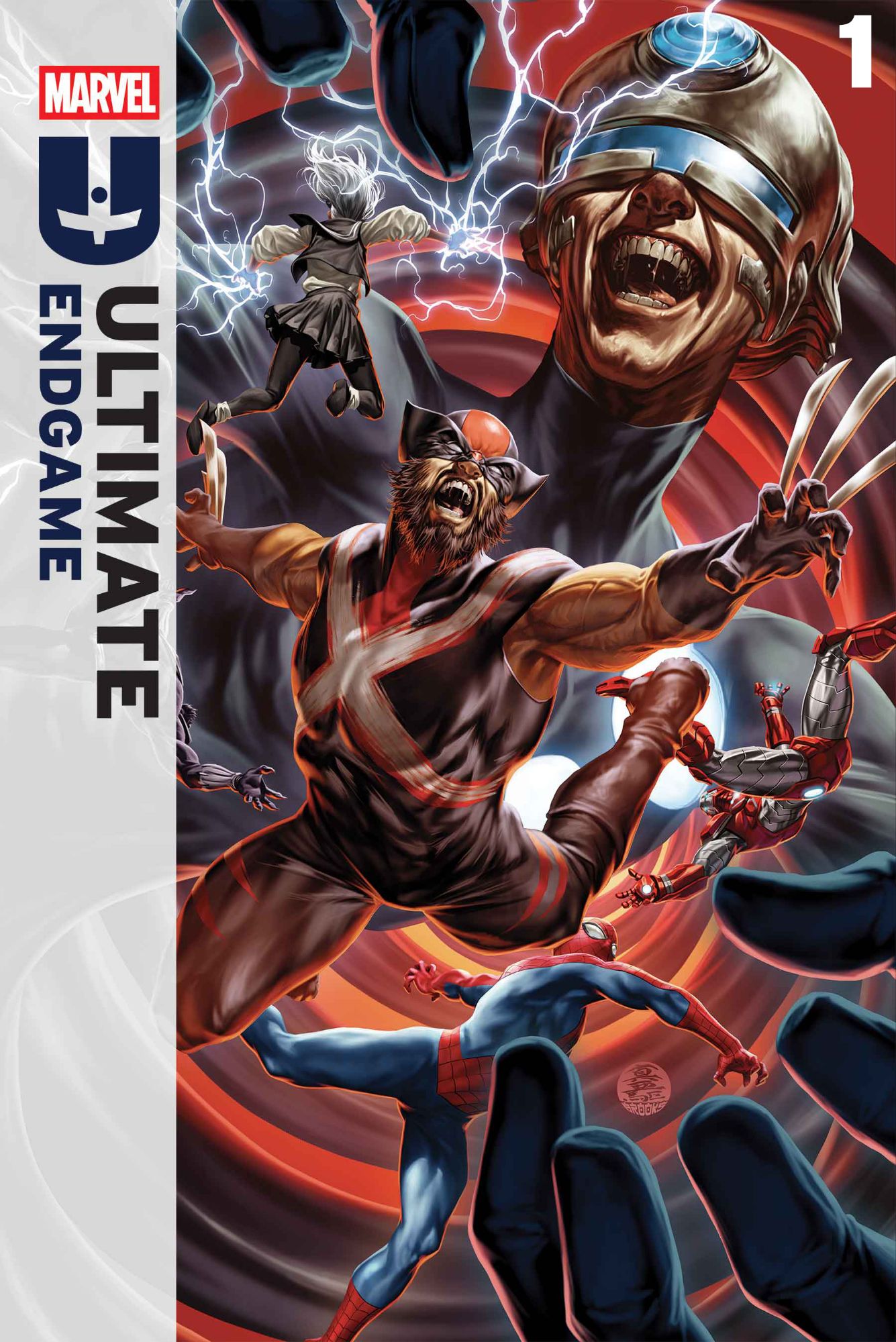 Marvel Ultimate Endgame cover via Vaughn Lowery + 360 MAGAZINE.