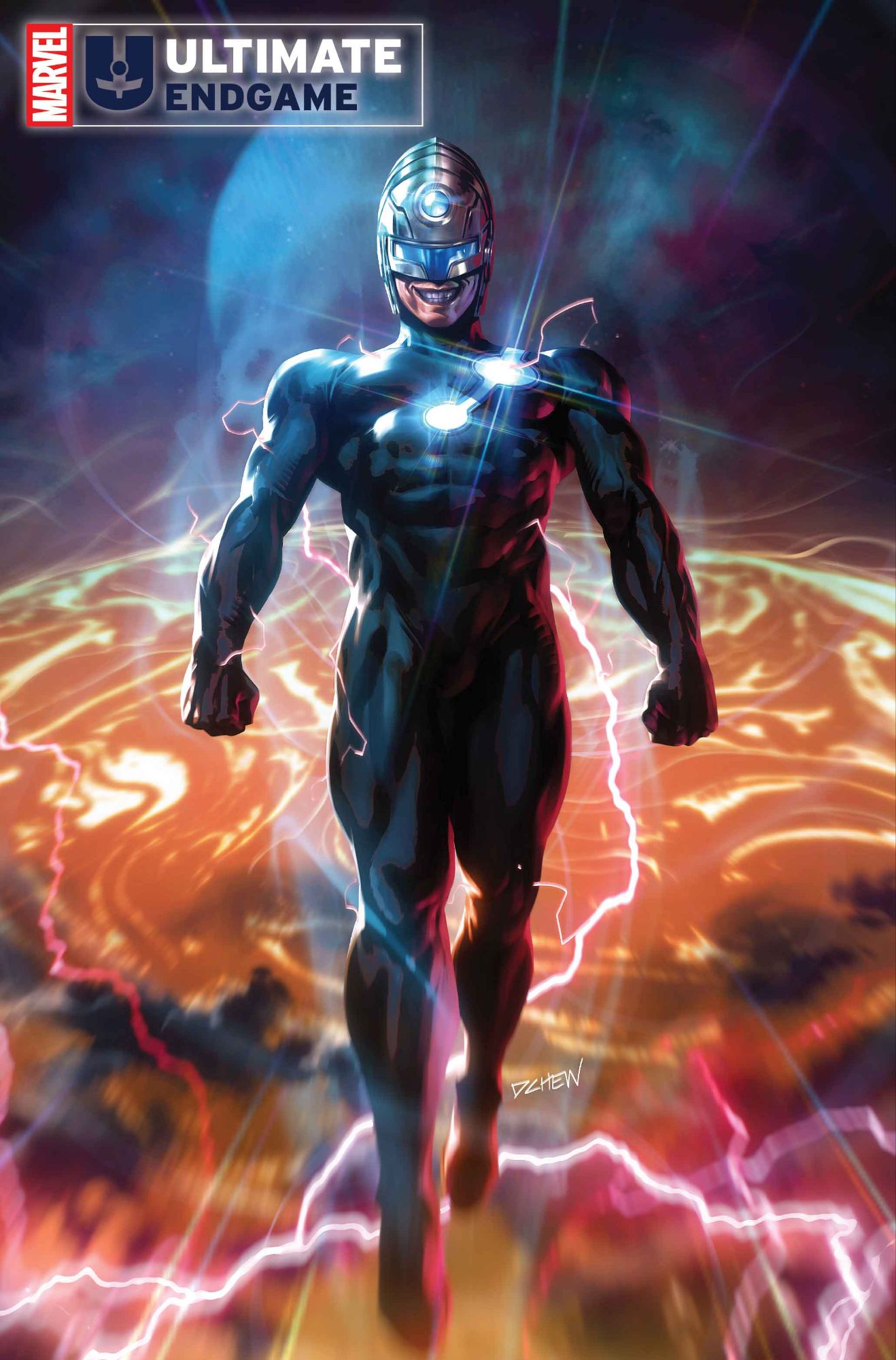 Marvel Ultimate Endgame cover via Vaughn Lowery + 360 MAGAZINE.