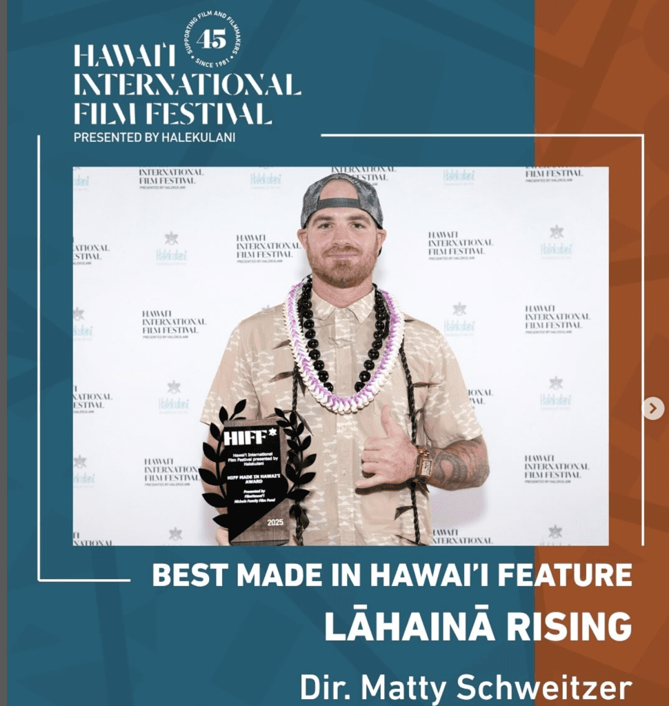 360 MAGAZINE's Culture Editor, Tom Wilmer, visits with the director and cinematographers behind the lens of the award-winning documentary Lahaina Rising.