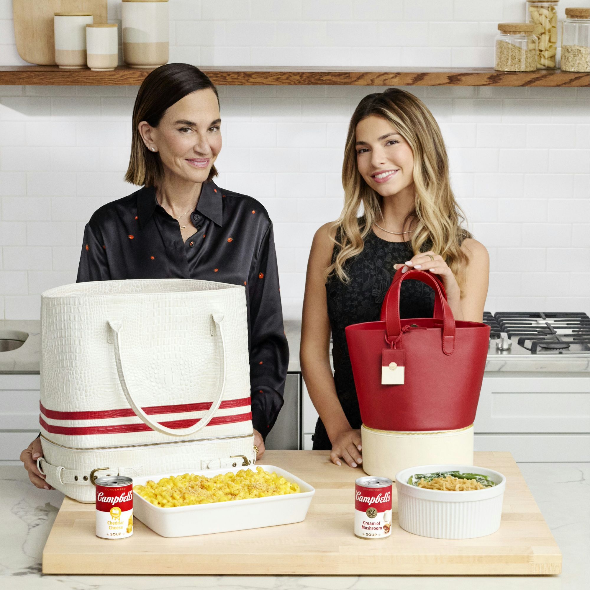 The Campbell's Sides Collection by Cynthia Rowley + Kit Keenan via 360 MAGAZINE.