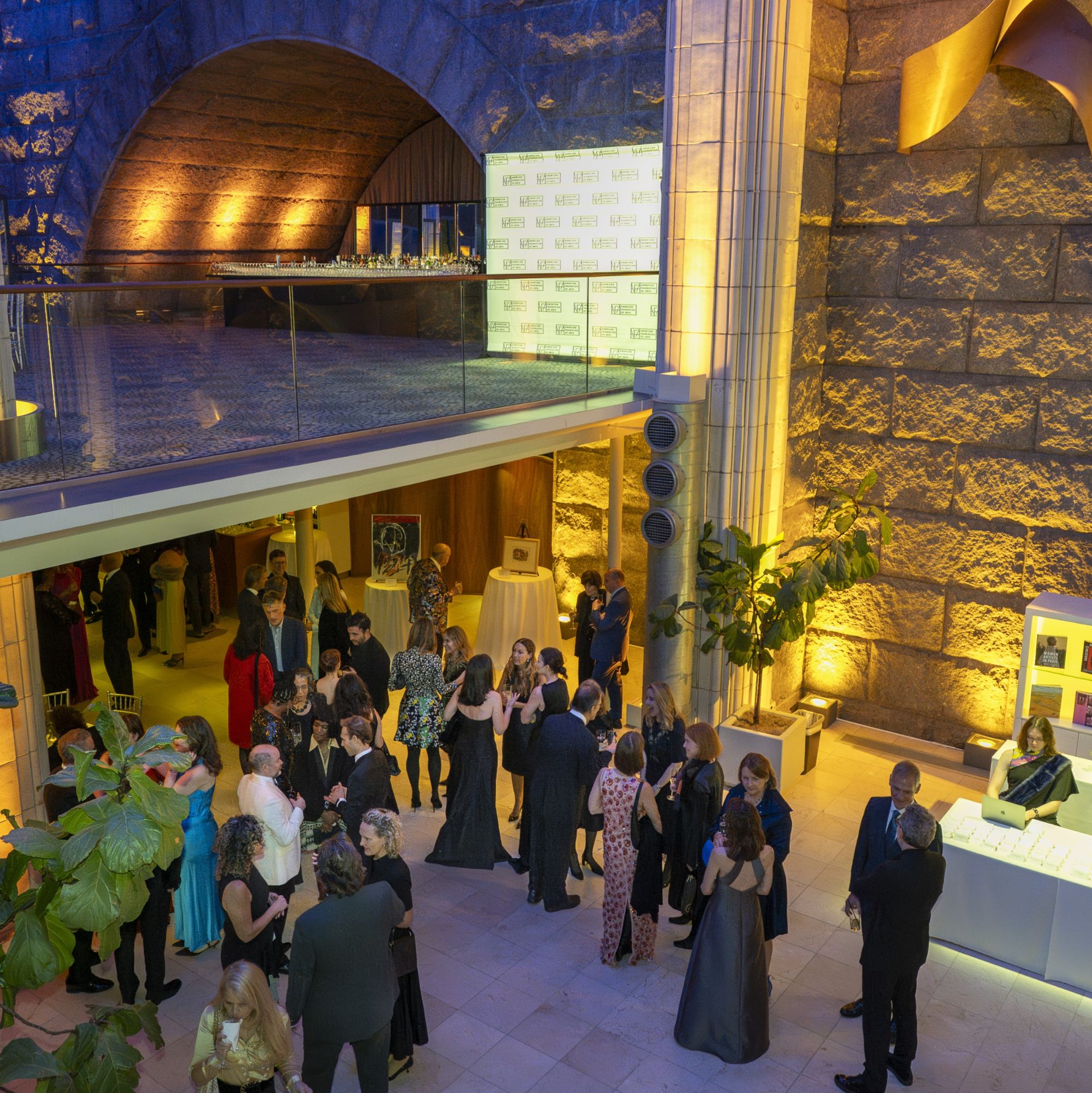 American Federation of Arts annual Gala and Cultural Leadership Awards in New York at Guastavino's, honoring Christian Levett, Howardena Pindell, and Ann Temkin via 360 MAGAZINE. 
