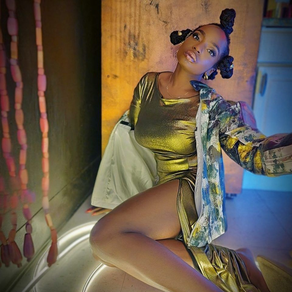 Celebrity recording artist Lajune in hair, wig and bundles article via 360 MAGAZINE.