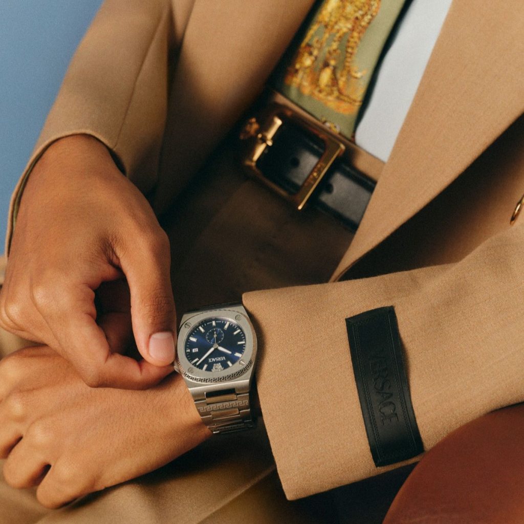 Versace Tolomeo watch via 360 MAGAZINE.