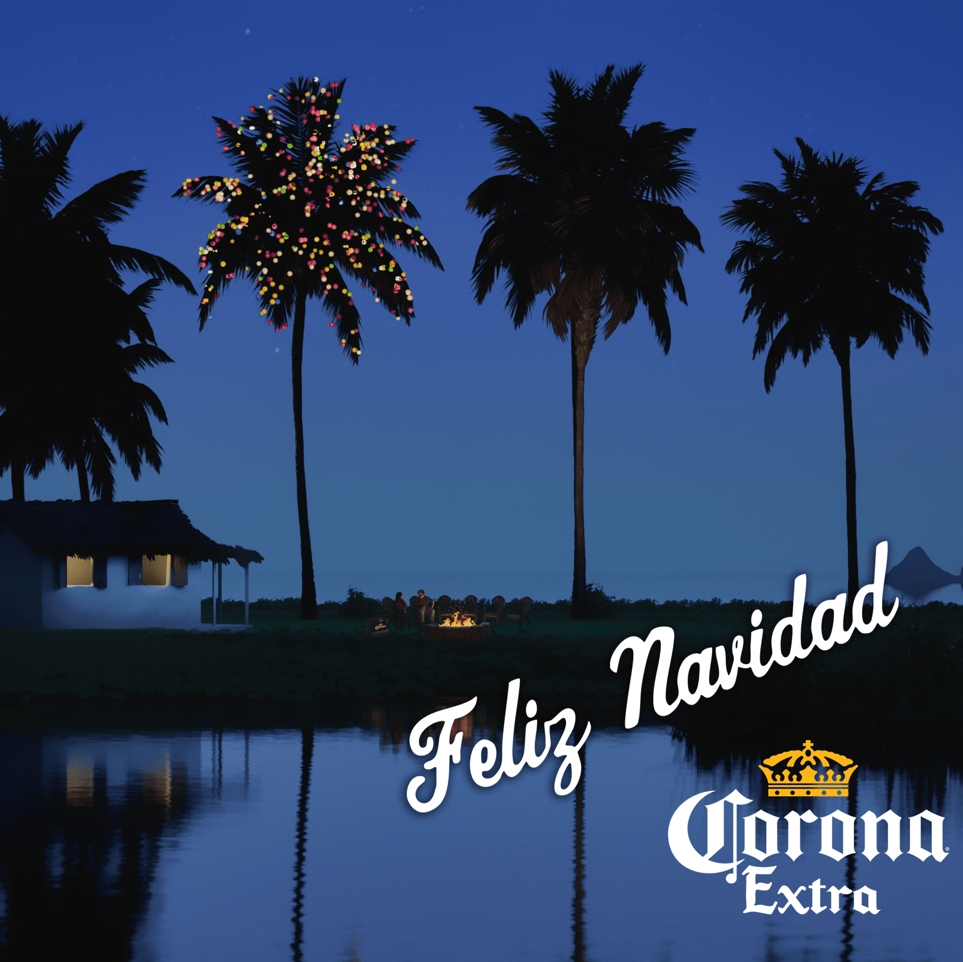 Corona Unveils the Feliz Navidad Yule Log + Holiday Cocktail via 360 MAGAZINE.