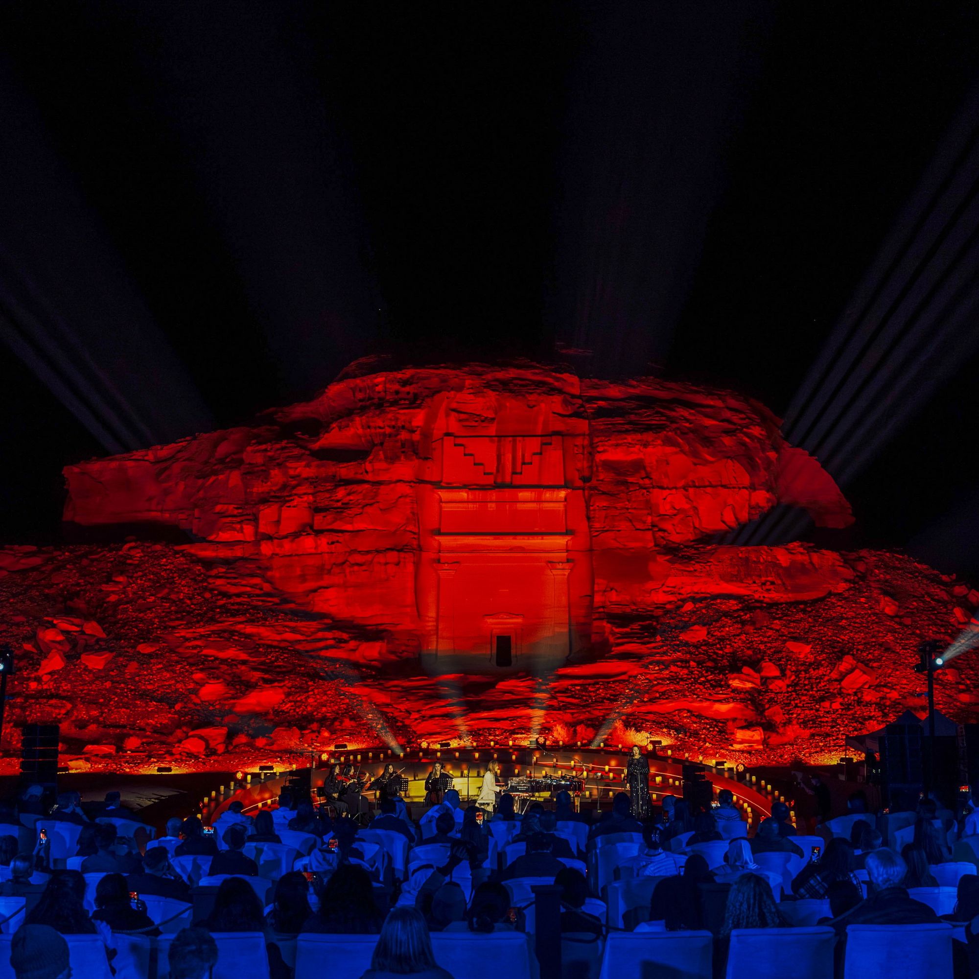 YOSHIKI Makes History as First Japanese Artist to Perform At Unesco World Heritage Site Hegra via 360 MAGAZINE. 