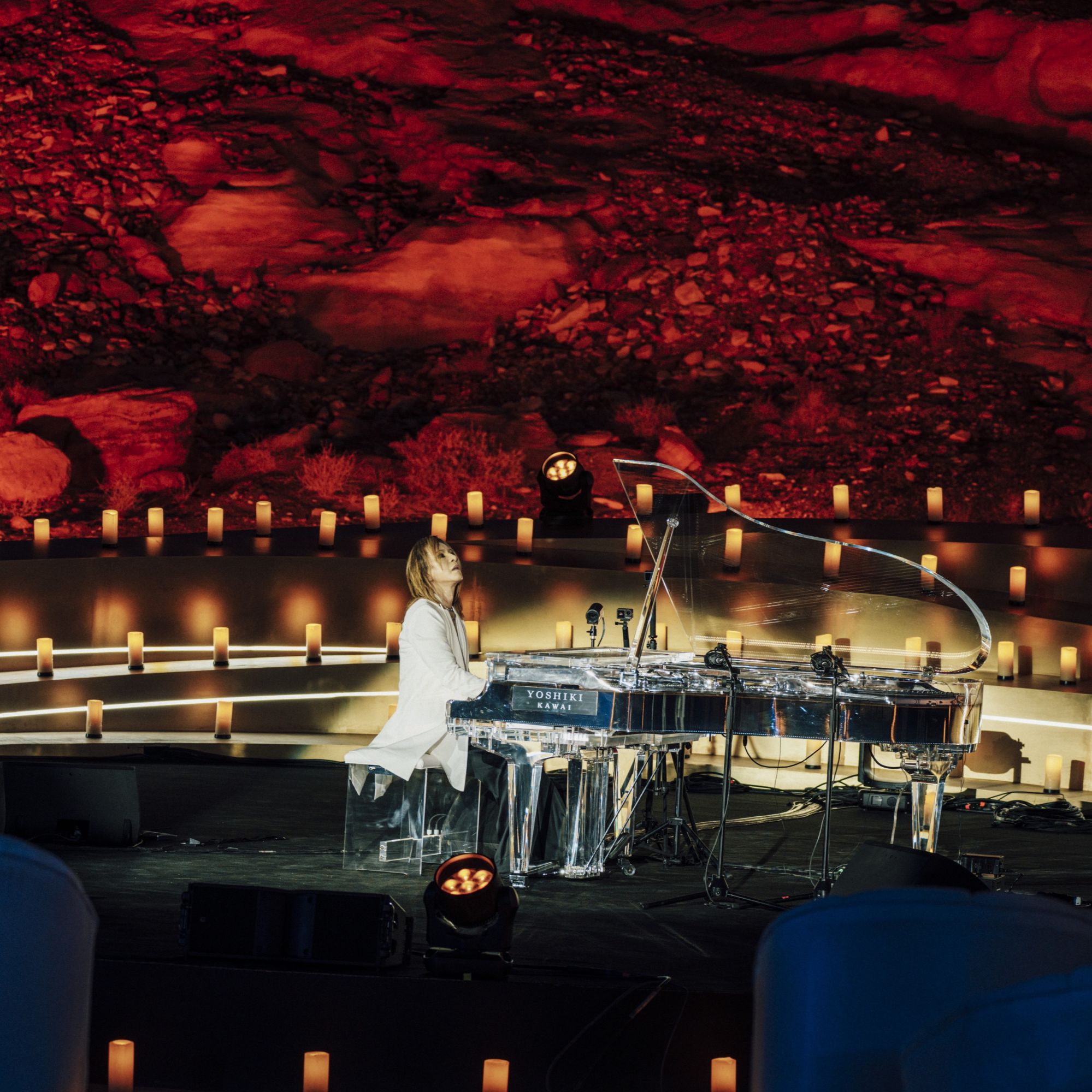 YOSHIKI Makes History as First Japanese Artist to Perform At Unesco World Heritage Site Hegra via 360 MAGAZINE.