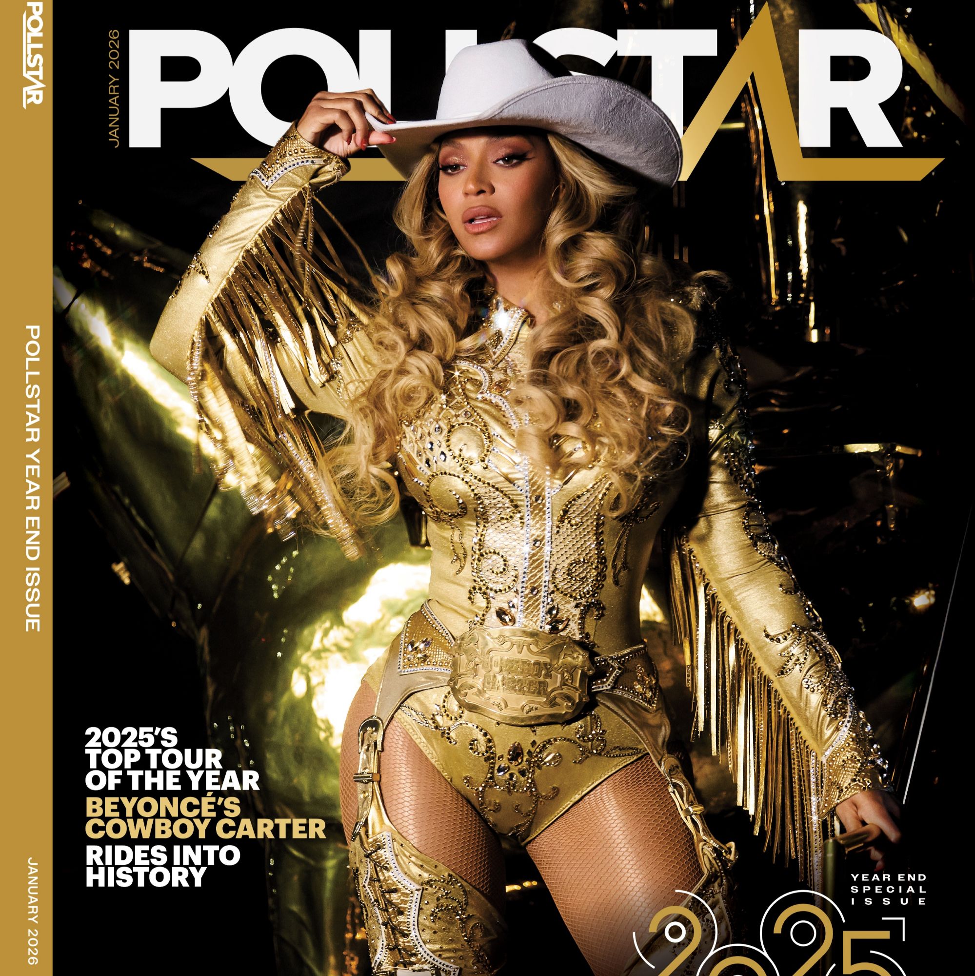 Pollstar Year End Charts f/ Beyoncé at No. 1 via 360 MAGAZINE.