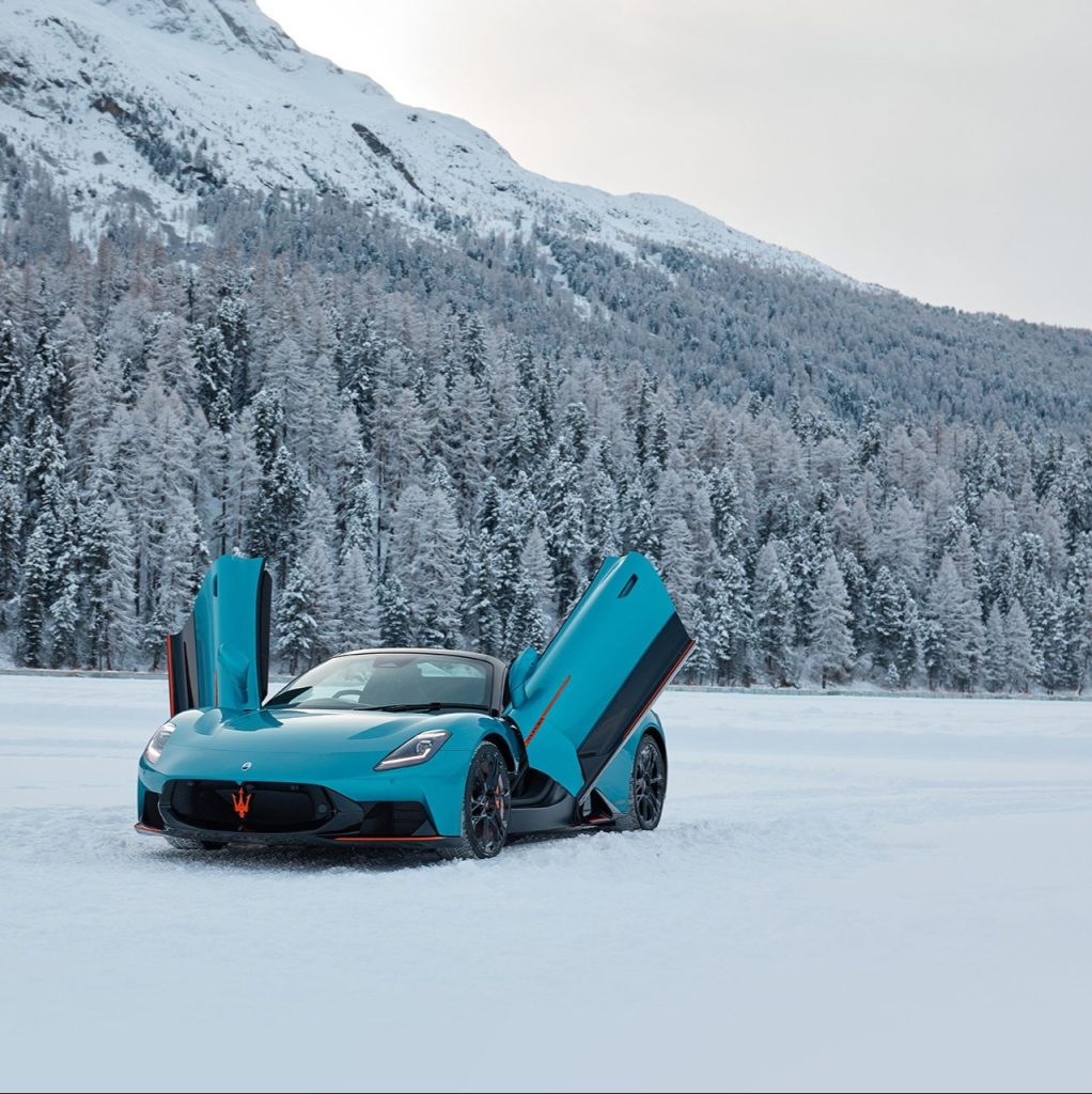 Maserati MCPURA Cielo FROZEN MAGMA via 360 MAGAZINE.