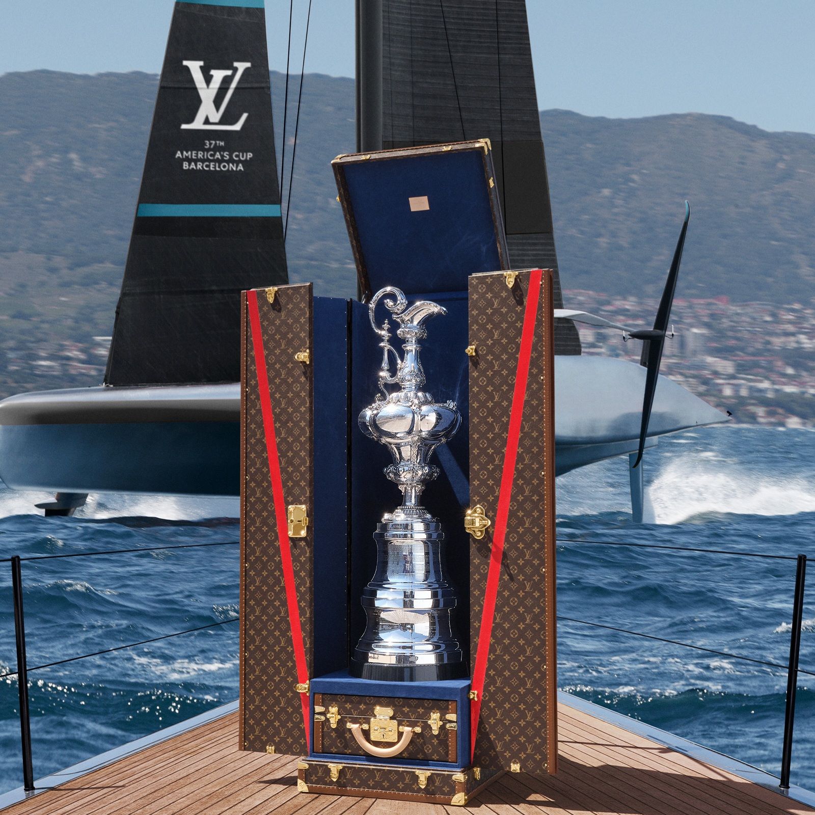 Louis Vuitton Renews partnership w/ America's Cup via 360 MAGAZINE.