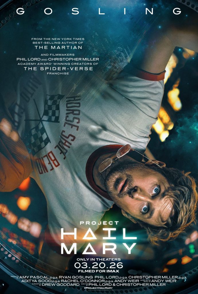 Project Hail Mary movie f/ Ryan Gosling via 360 MAGAZINE.