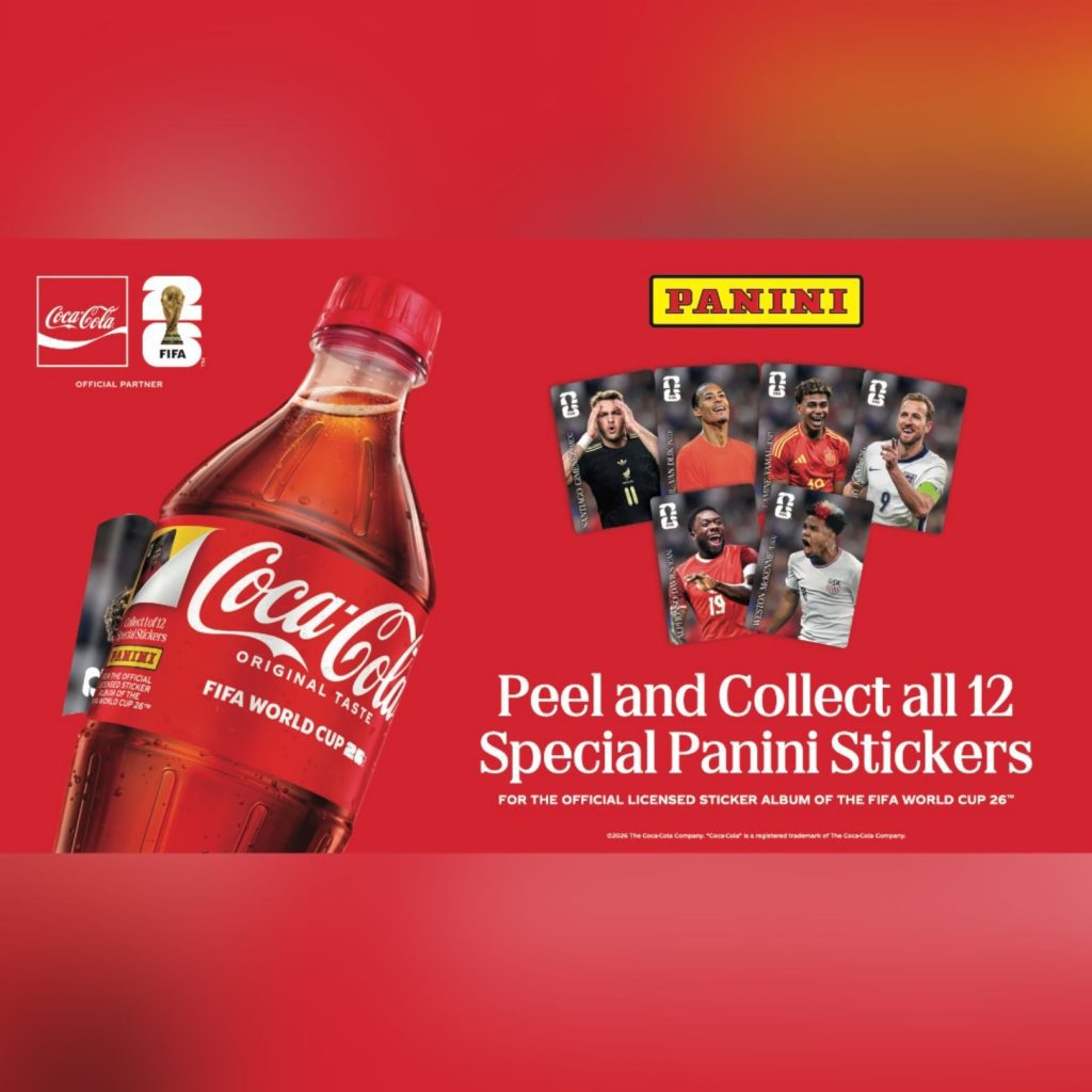 Coca-Cola and Panini America Launch Special Sticker Collection ahead of FIFA World Cup 2026™ via 360 MAGAZINE.