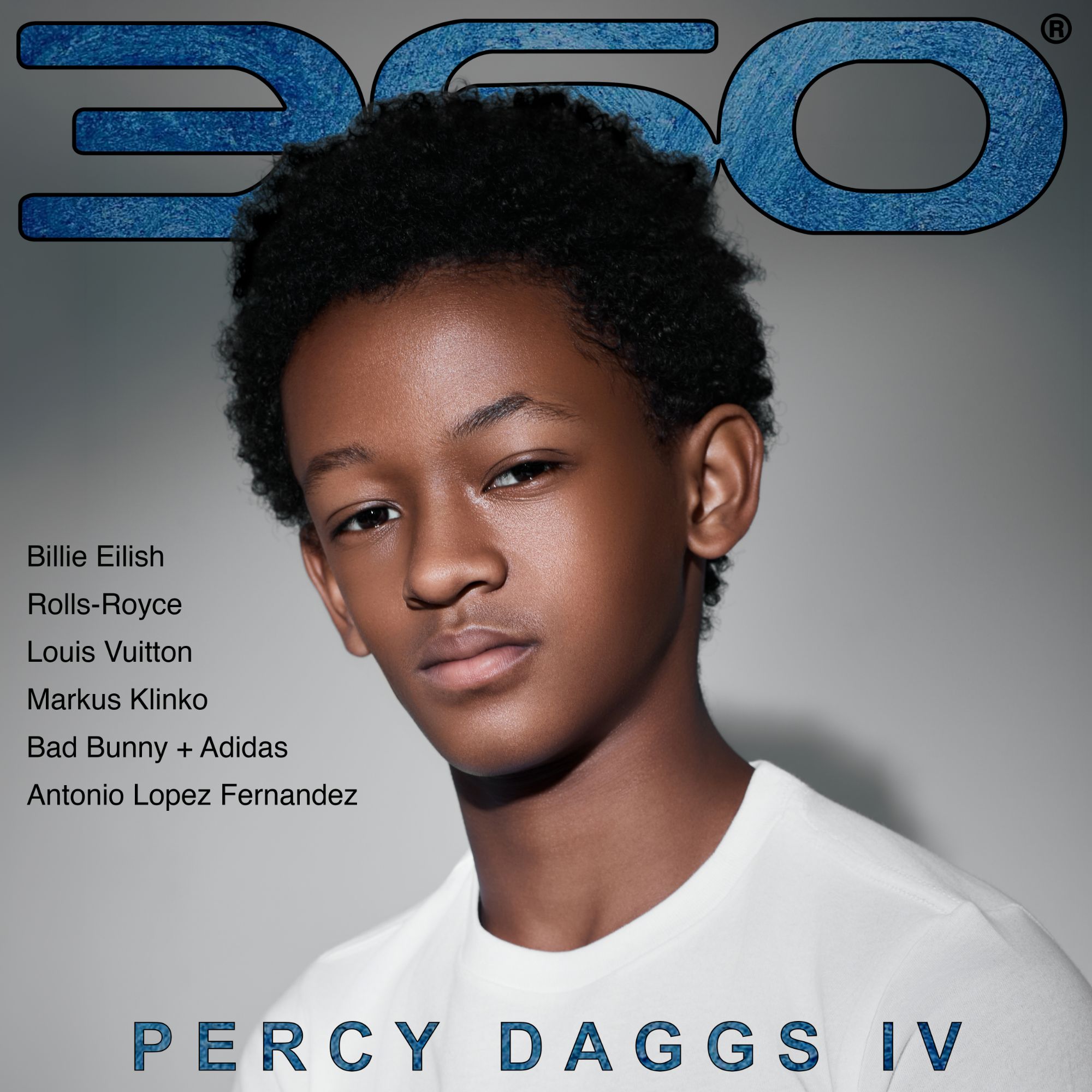 Hollywood TV/film actor Percy Daggs IV, starring in The Hunger Games: Sunrise on the Reaping, covers QR coded print issue via 360 MAGAZINE.