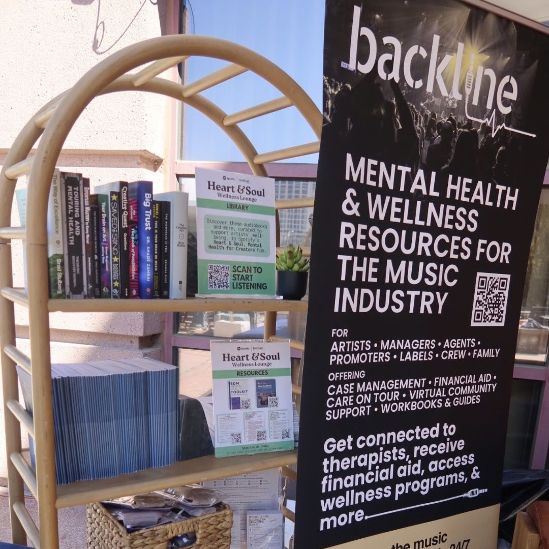 SXSW Injects Backline + Spotify for Backstage Wellness via 360 MAGAZINE.