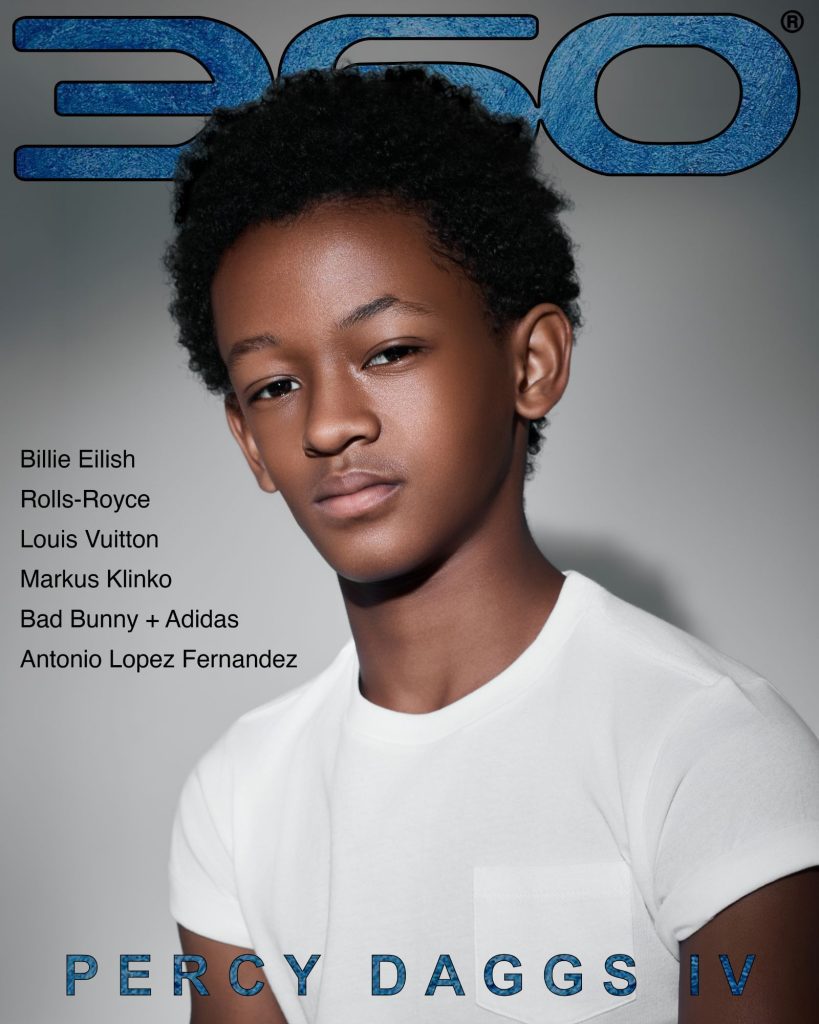 Hollywood TV/film actor Percy Daggs IV, starring in The Hunger Games: Sunrise on the Reaping, covers QR coded print issue via 360 MAGAZINE.