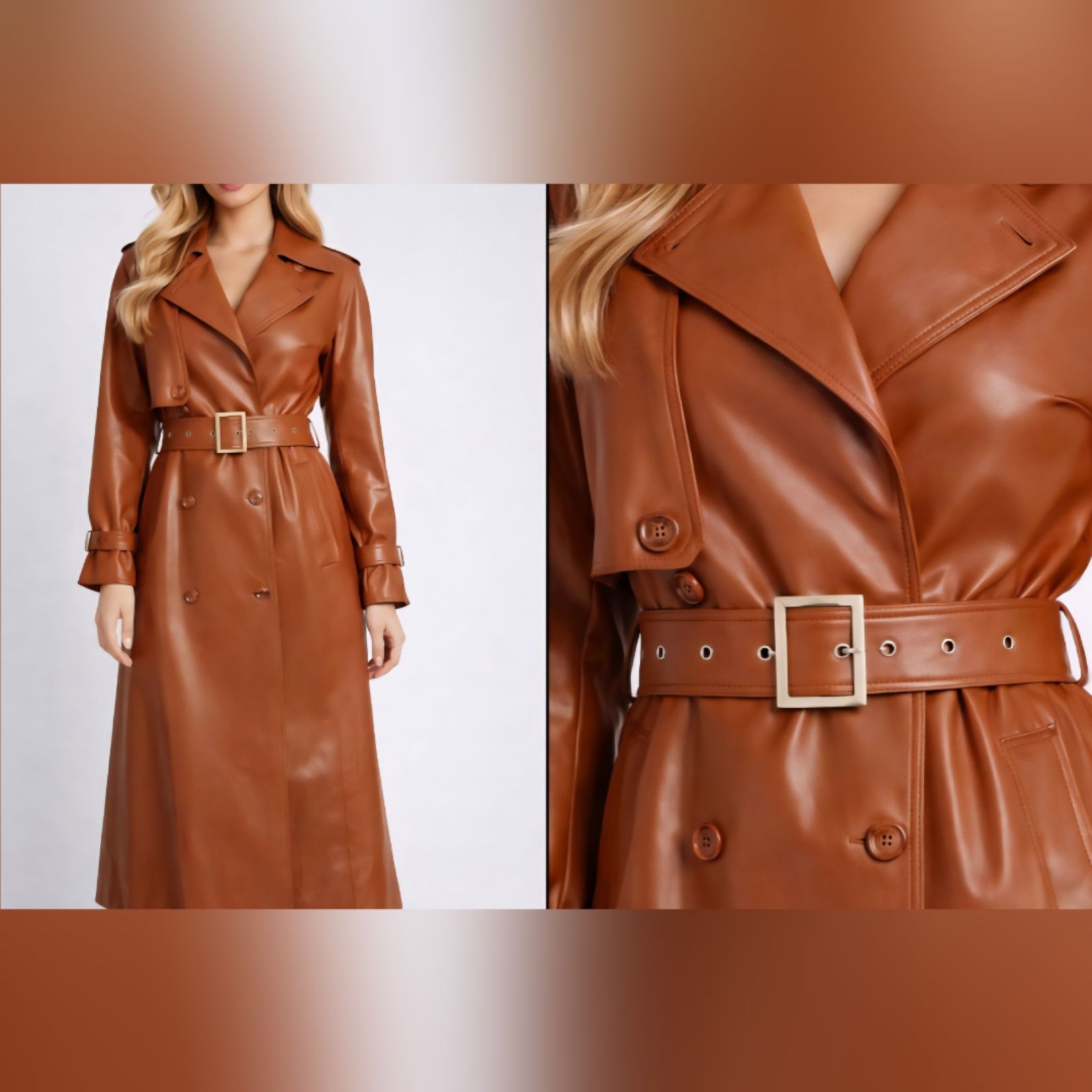 Women’s Leather Trench Coats Are the Ultimate Power Outerwear via 360 MAGAZINE.