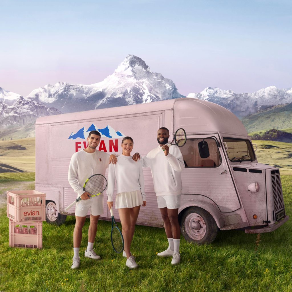 Evian Celebrates 200 Years via 360 MAGAZINE.