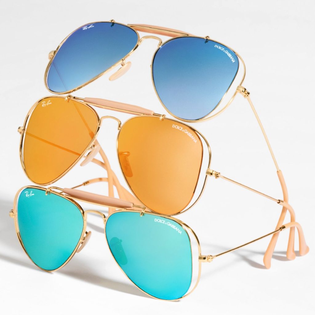 Dolce&Gabbana x Ray-Ban collection unveiled via 360 MAGAZINE. 