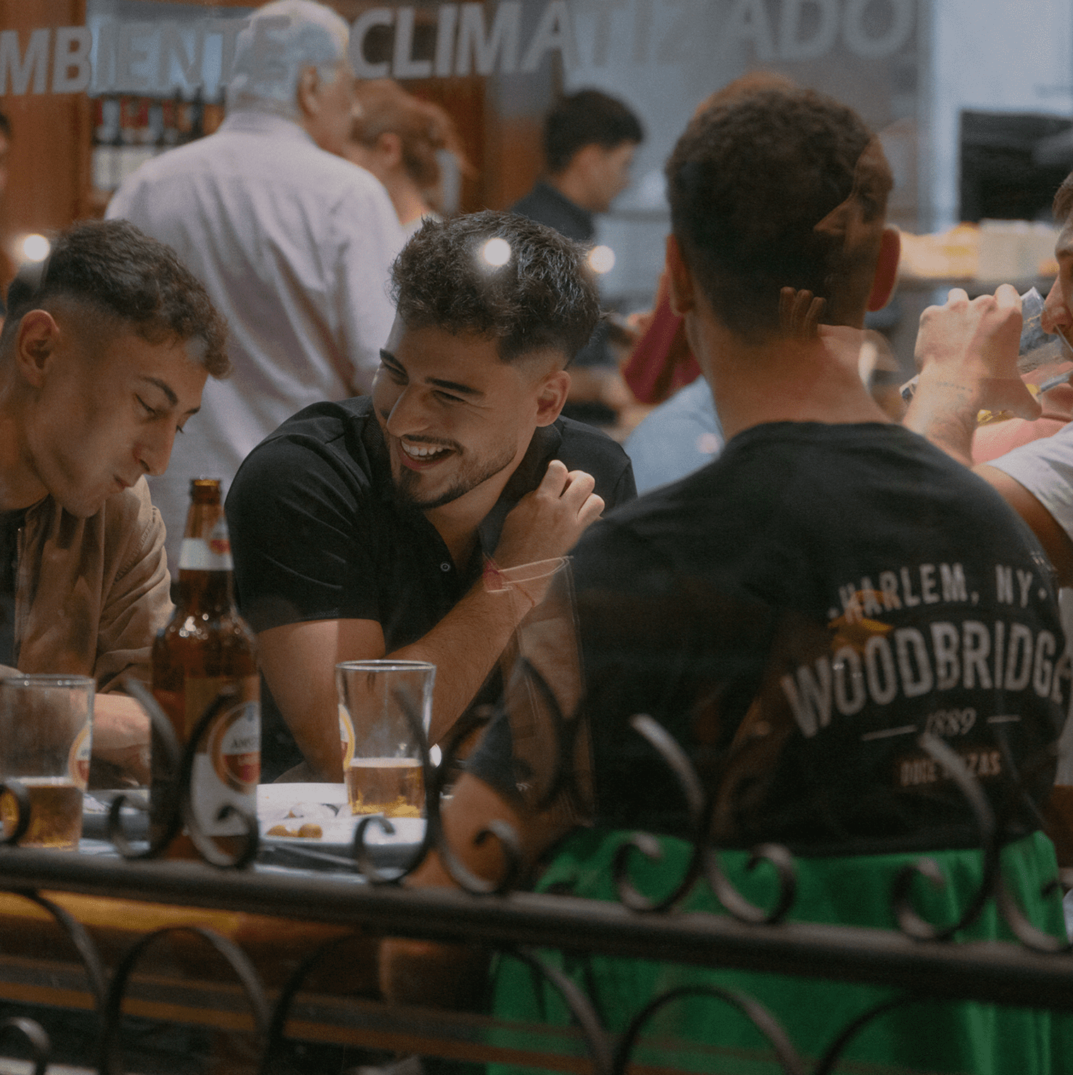 New campaign by the Dutch beer giant Amstel captures real life friendships by acclaimed photographer Javier Tles via 360 MAGAZINE.